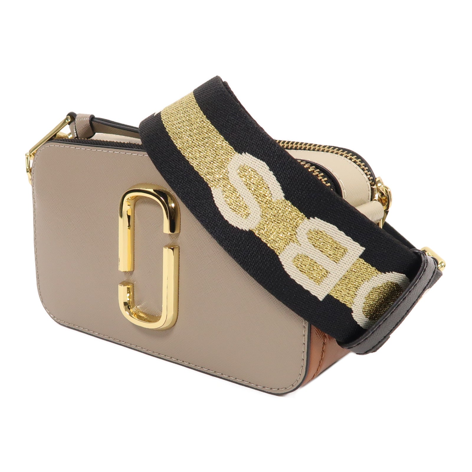 MARC JACOBS 牛皮皮革Shoulder Bag金扣肩背袋