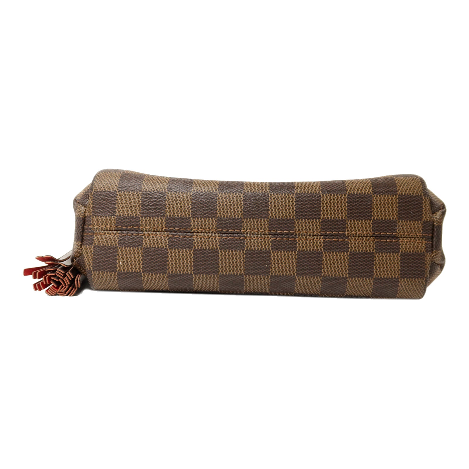 LOUIS VUITTON Damier Croisette金扣手挽肩背兩用袋