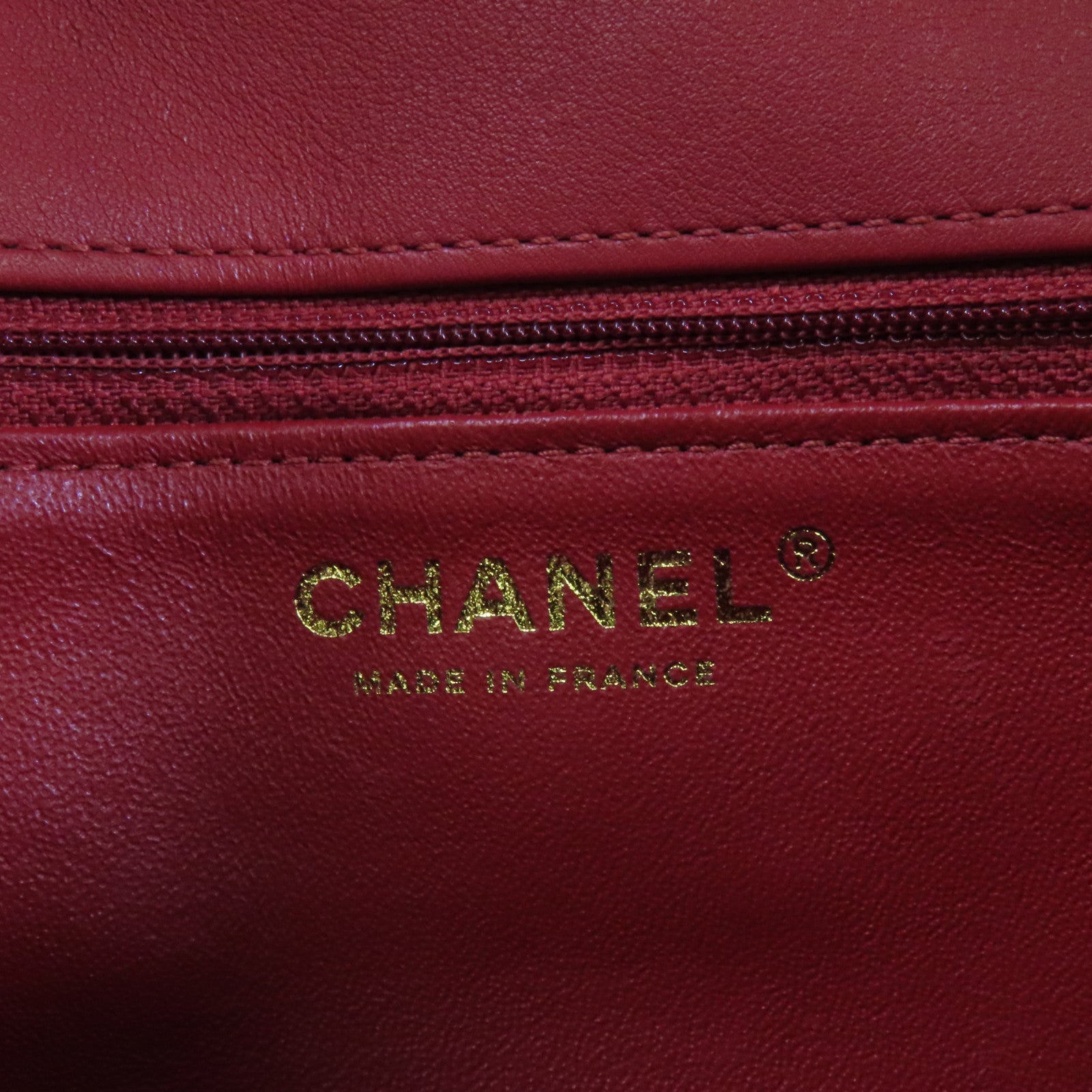 CHANEL 羊皮皮革2Way Shoulder Bag金扣鏈帶手挽肩背兩用袋