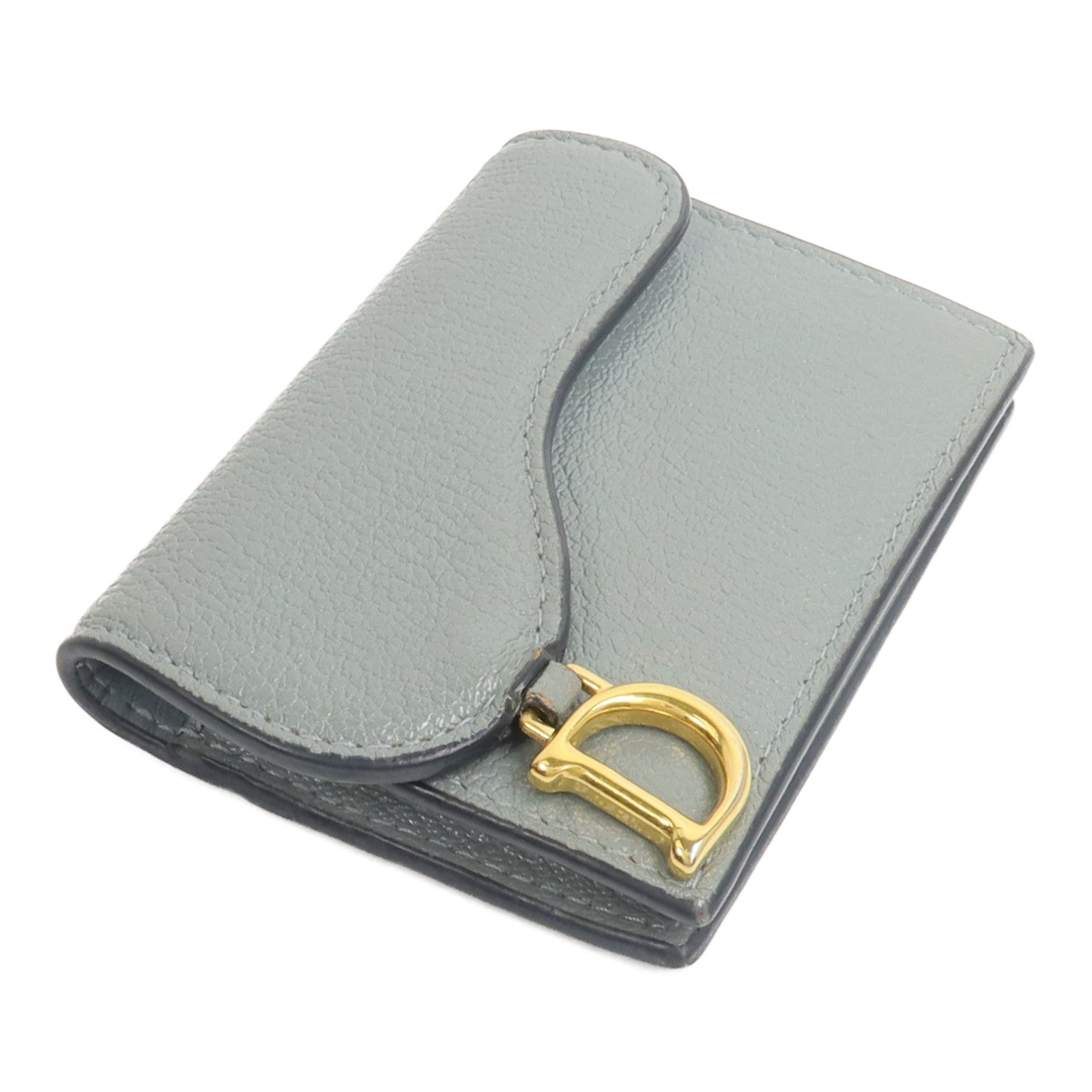 Dior 羊皮皮革Saddle Bloom Card Holder卡片套