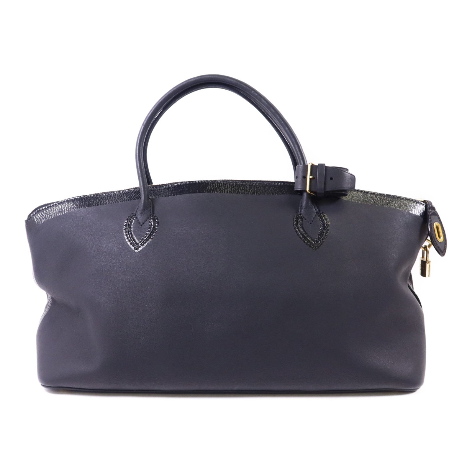 LOUIS VUITTON 牛皮皮革Cuir Obsession Lockit金扣肩背袋