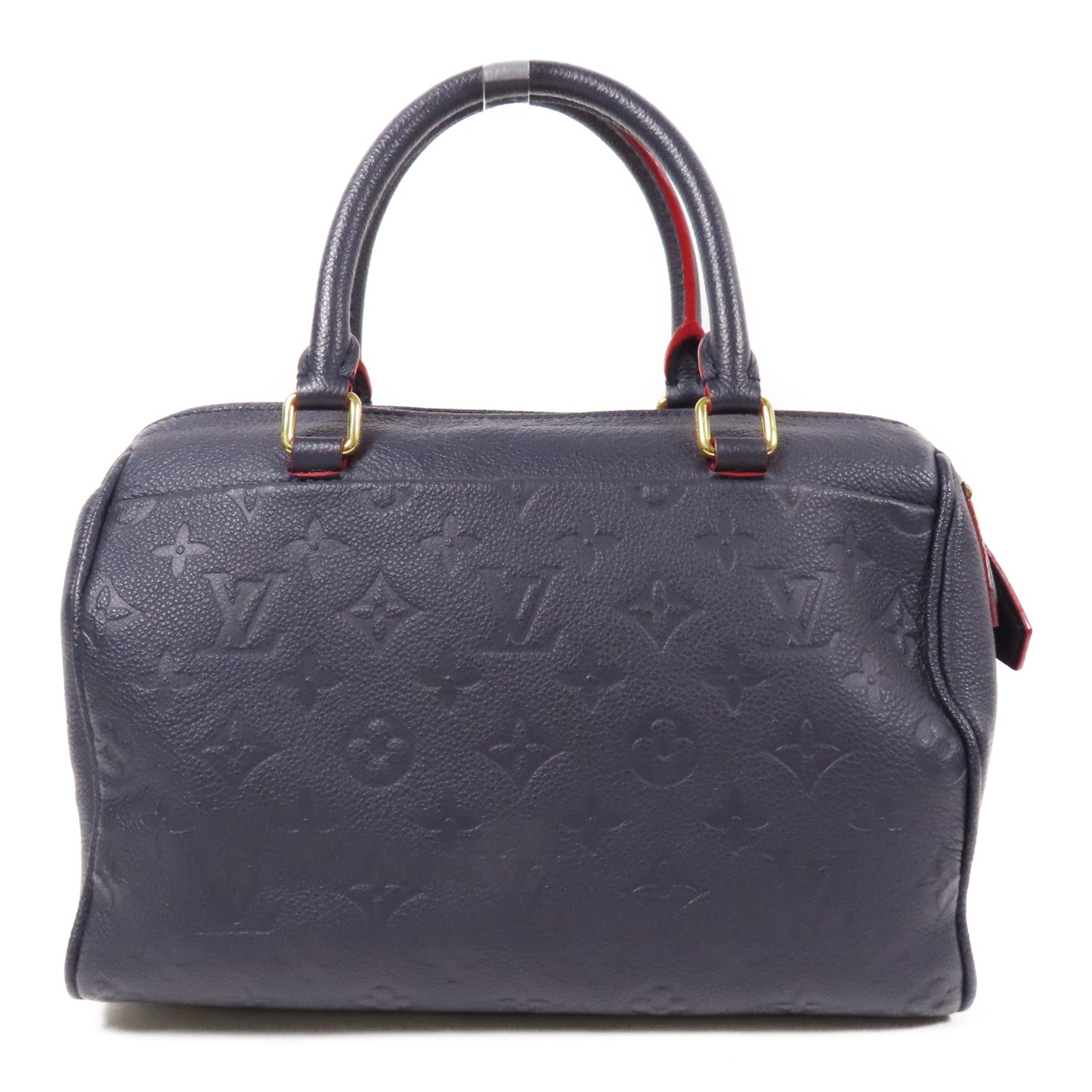 LOUIS VUITTON Monogram Empreinte Speedy Bandouliere 25金扣手挽肩背兩用袋
