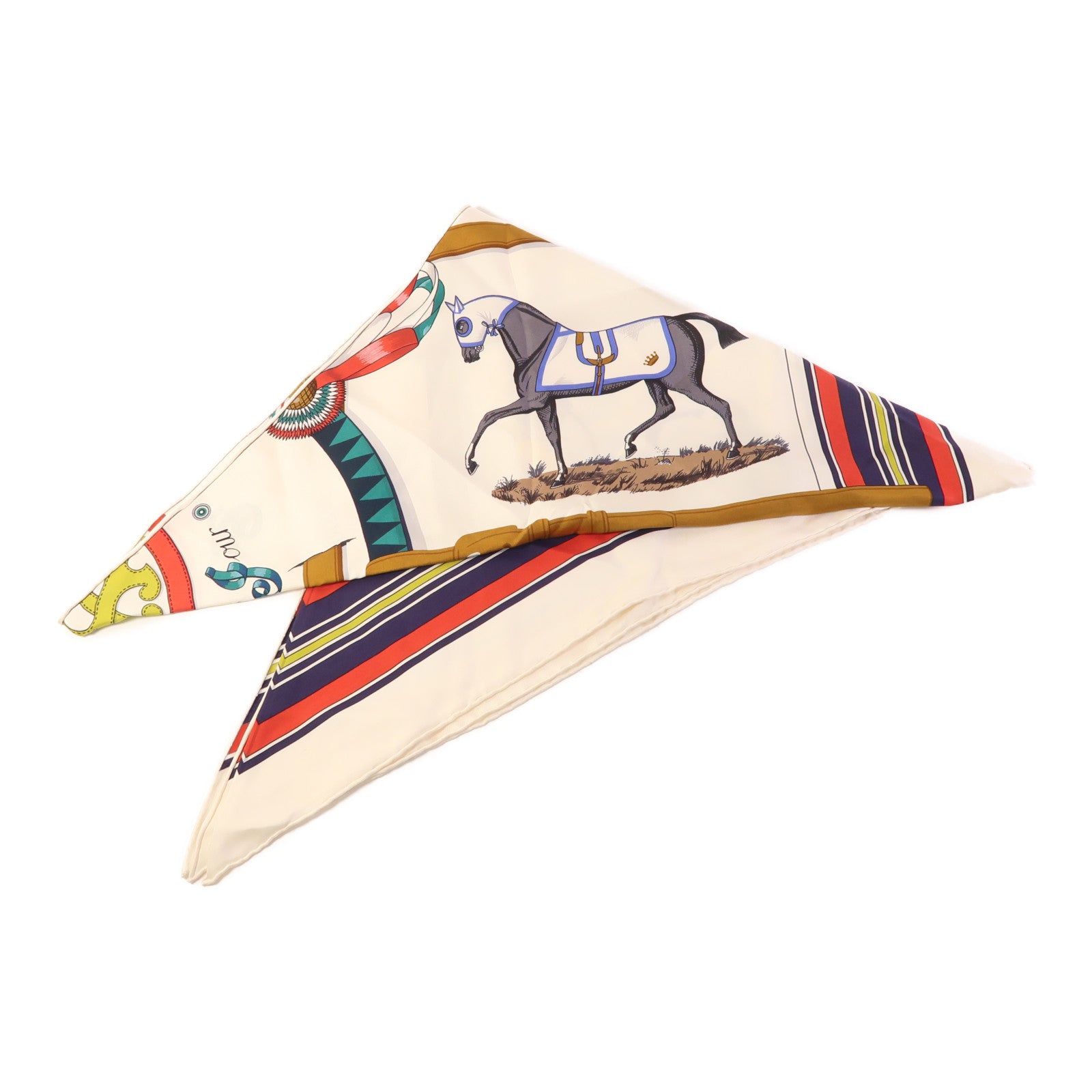 HERMES 絲質Triangle Scarf絲巾