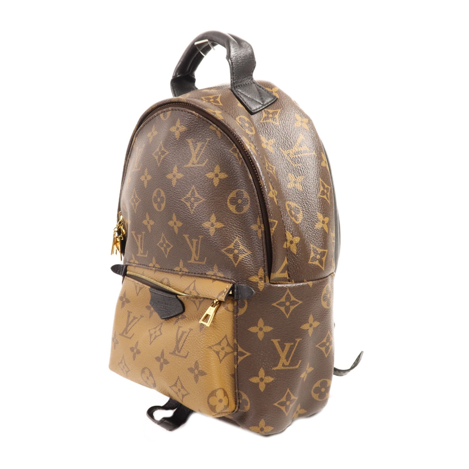 LOUIS VUITTON 【激減優惠】Monogram Palm Springs PM金扣背包