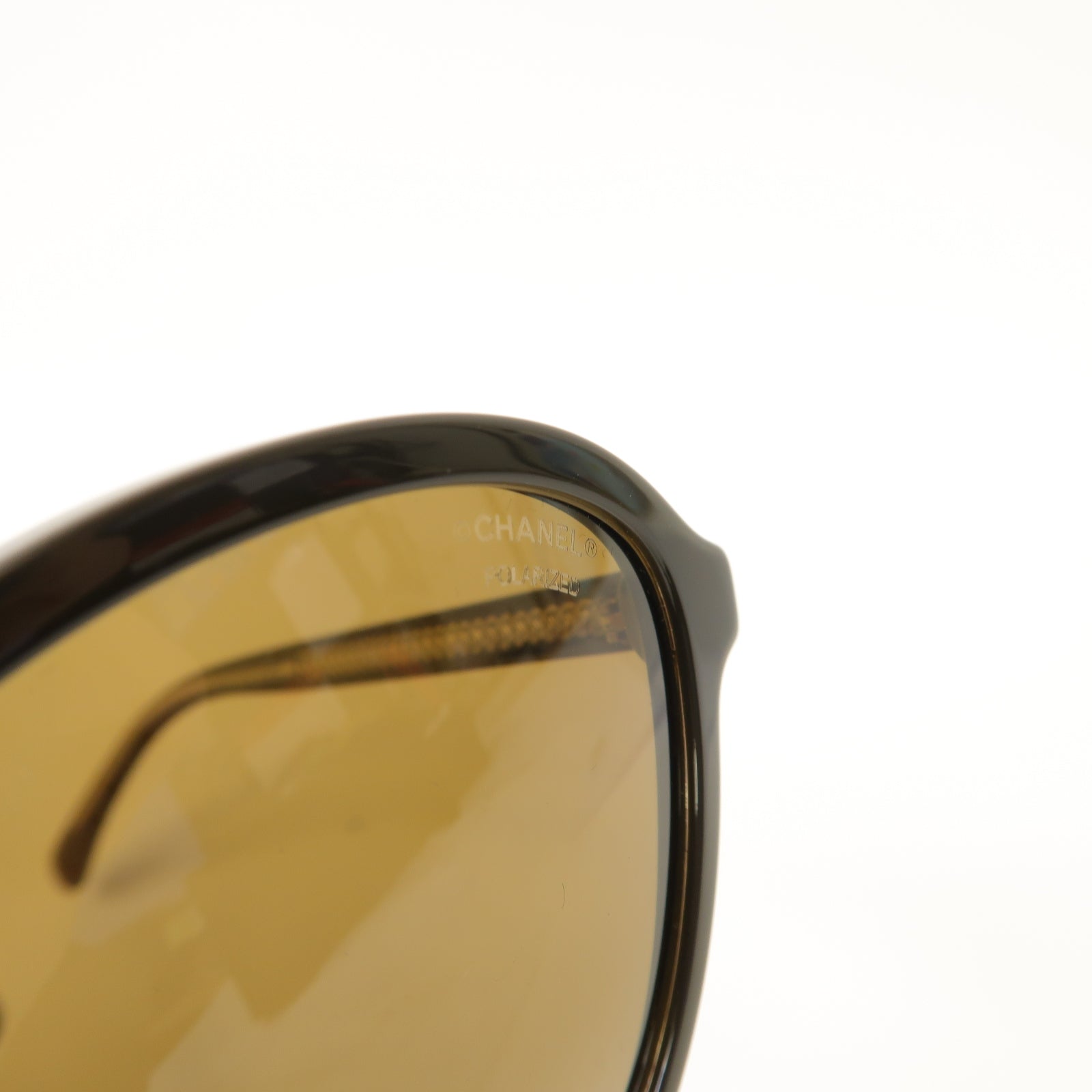 CHANEL 【激減優惠】PVC Polarized Sunglasses太陽眼鏡棕色