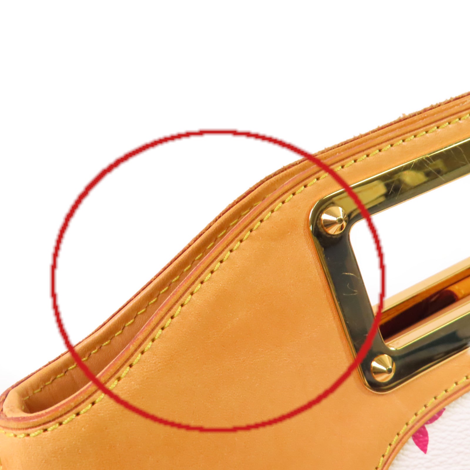 LOUIS VUITTON Monogram Multicolore Judy MM 2Way Shoulder Bag金扣手挽肩背兩用袋米白色/彩色/啡色