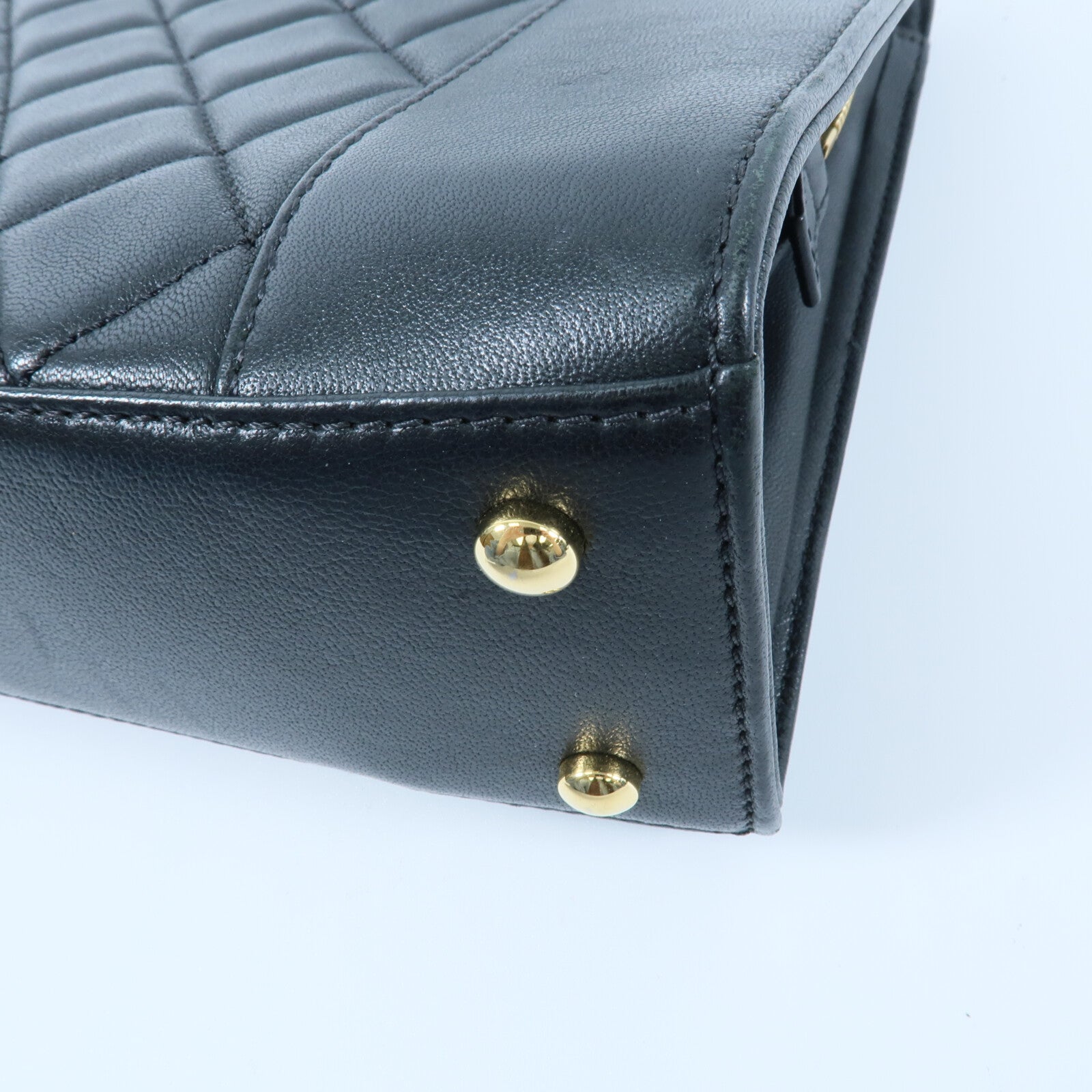CHANEL 牛皮皮革Mademoiselle Vintage Tote鏈帶肩背袋