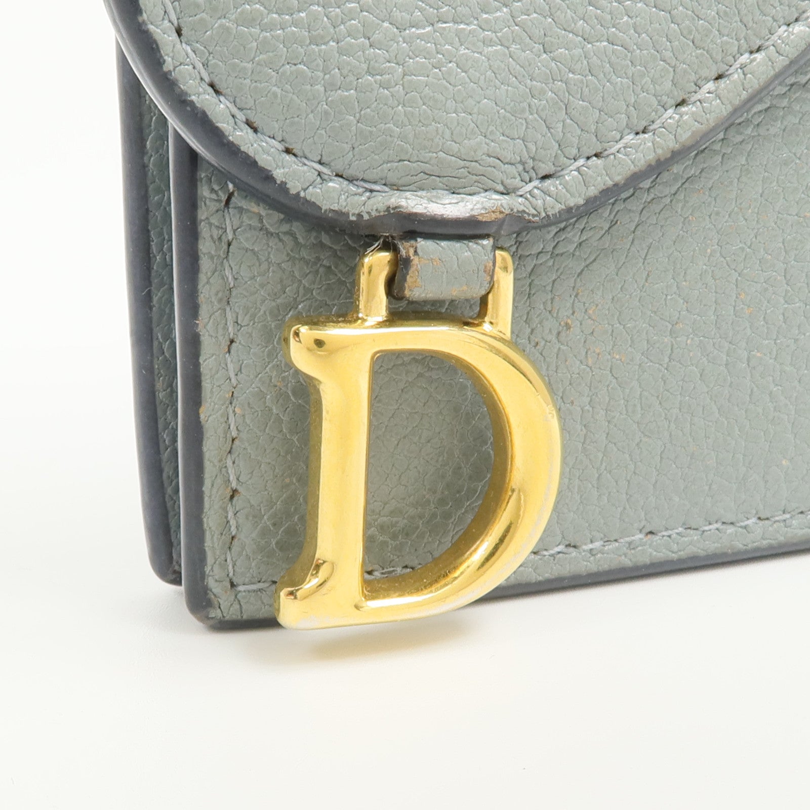 Dior 羊皮皮革Saddle Bloom Card Holder卡片套