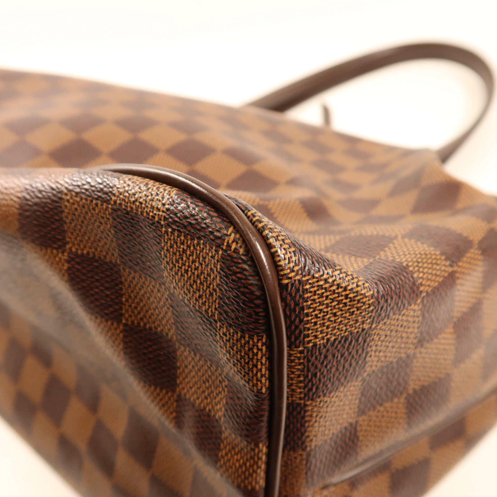LOUIS VUITTON 【激減優惠】Damier Westminster GM金扣肩背袋棕色