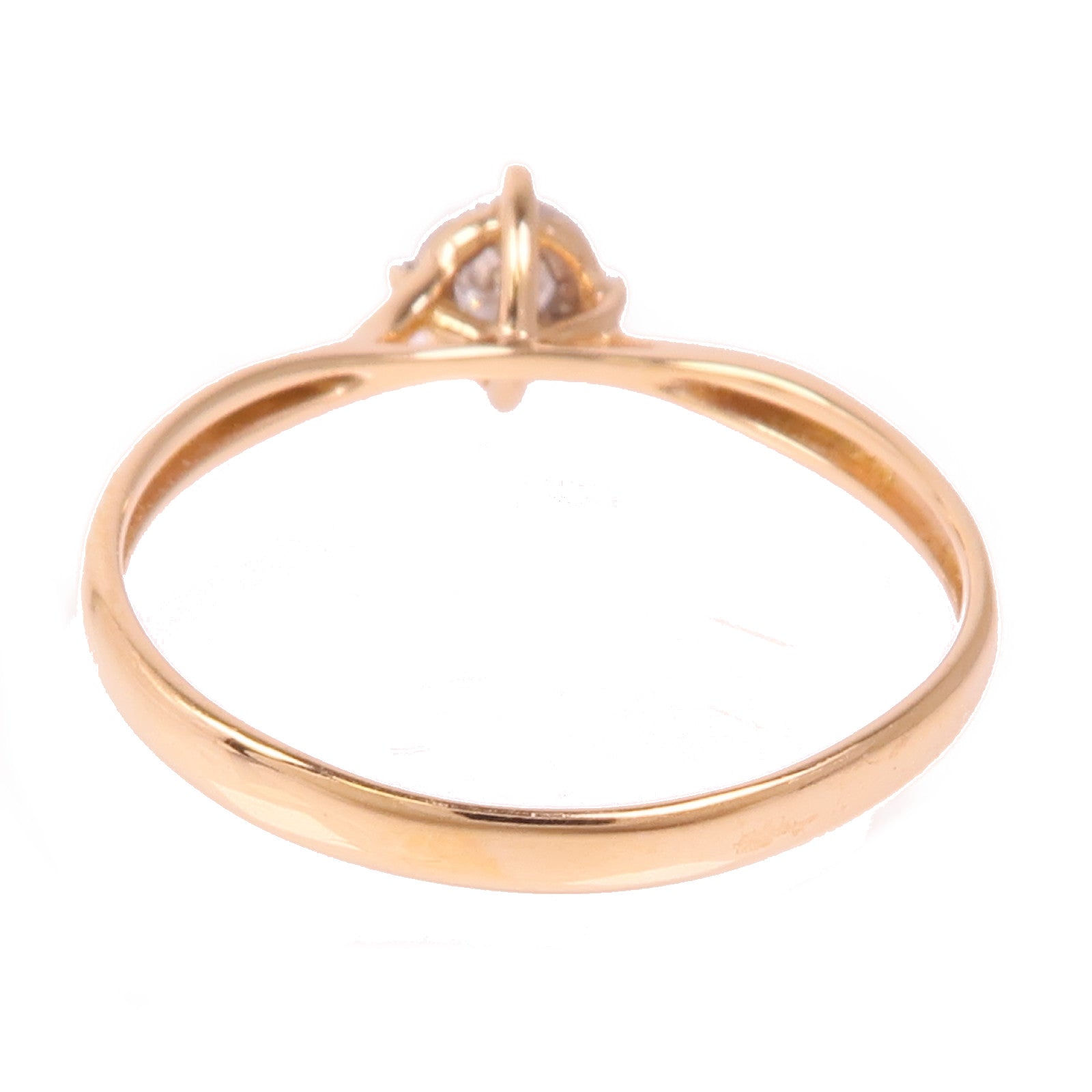 JEWELRY 18K玫瑰金Diamond Ring鑽石戒指US#7