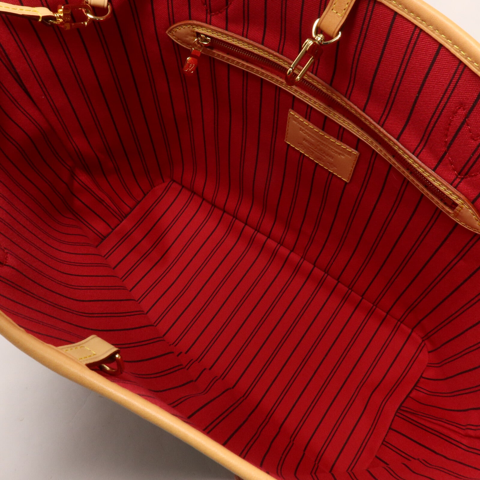 LOUIS VUITTON Monogram Cherry LV x TM Cherry Neverfull MM手挽袋