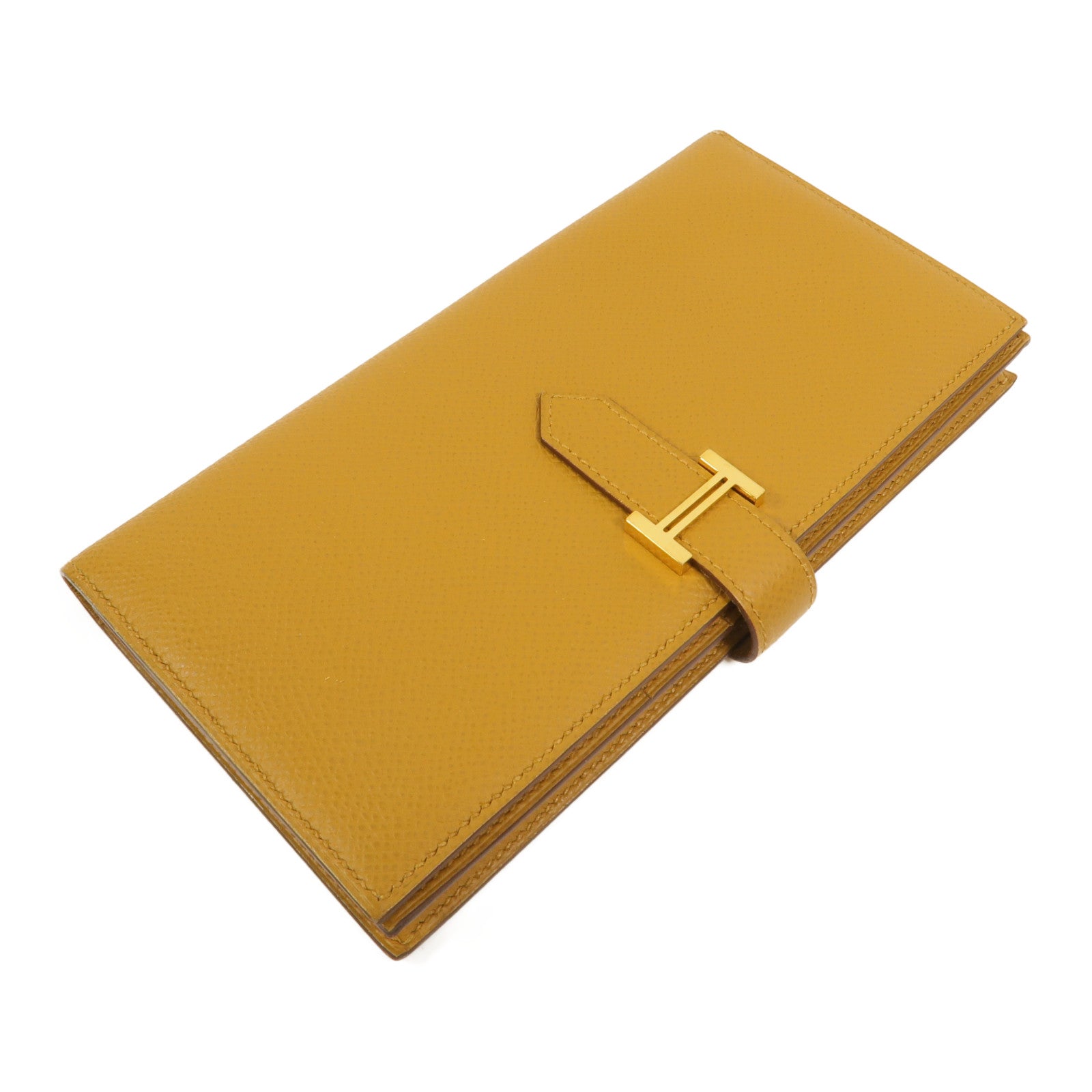 HERMES Epsom皮革Bearn Wallet長錢包Sesame