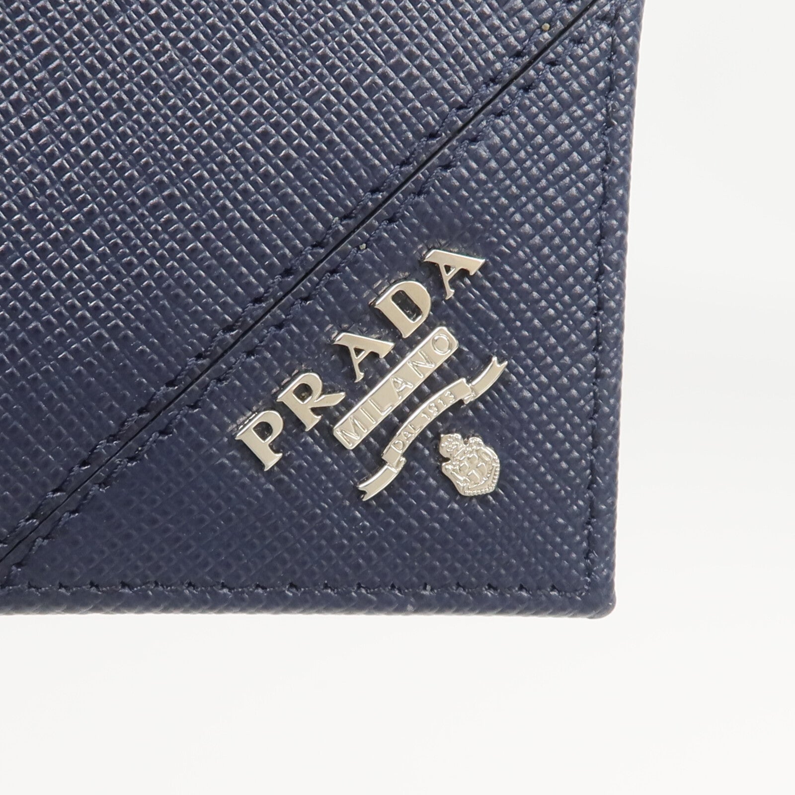 PRADA 牛皮皮革Fold Wallet錢包