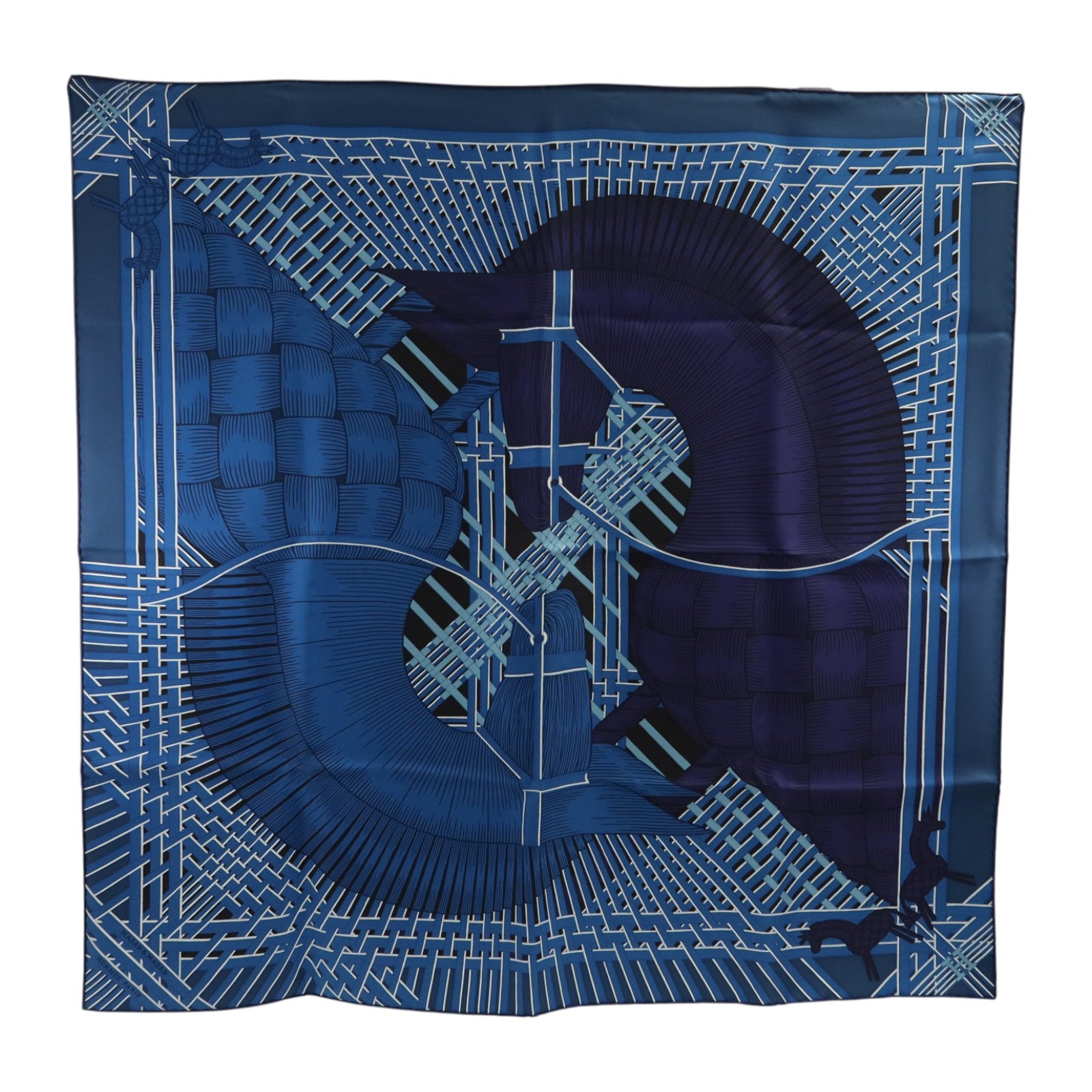 HERMES 絲質Scarf 90x90cm絲巾