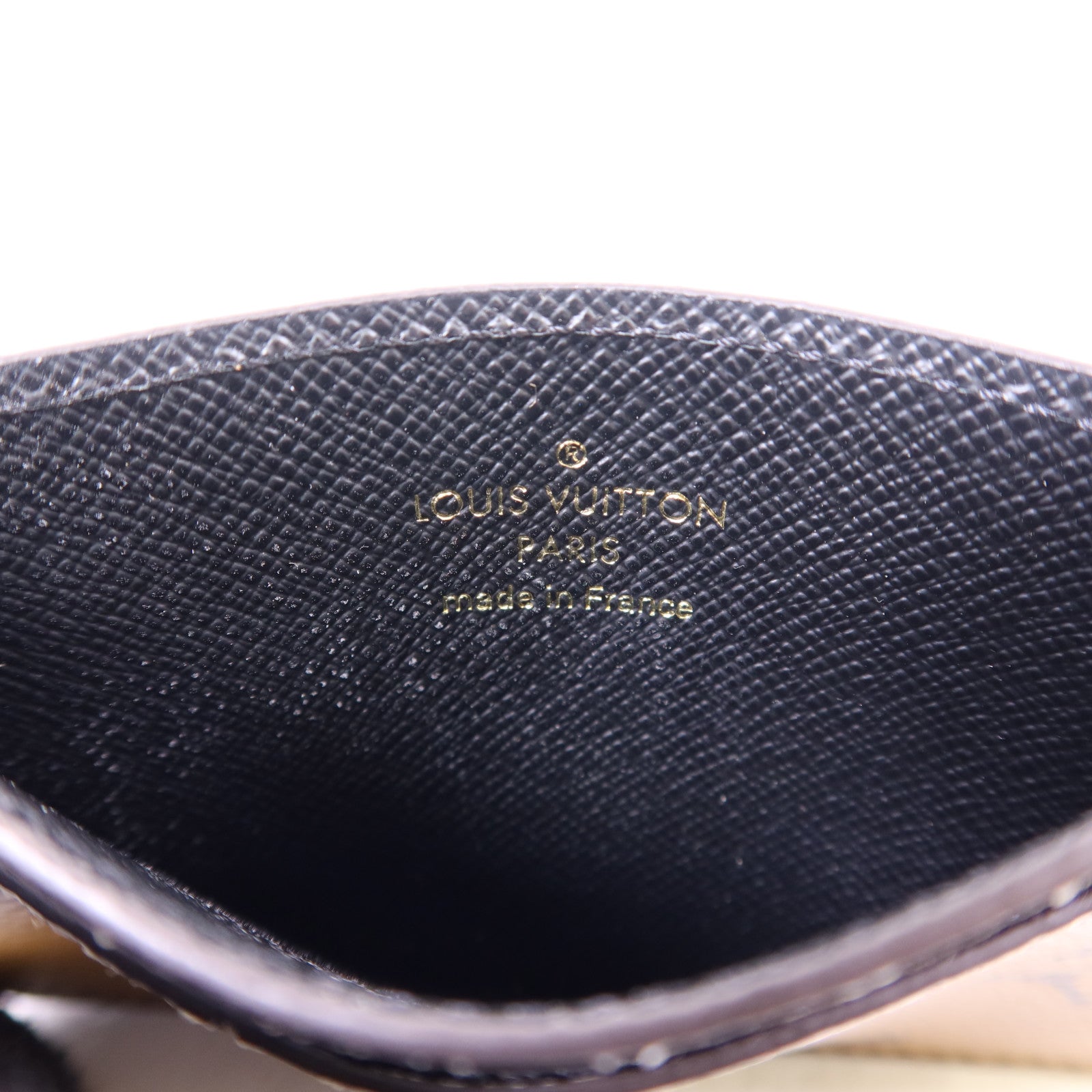 LOUIS VUITTON Monogram Reverse/Monogram Card Case卡片套