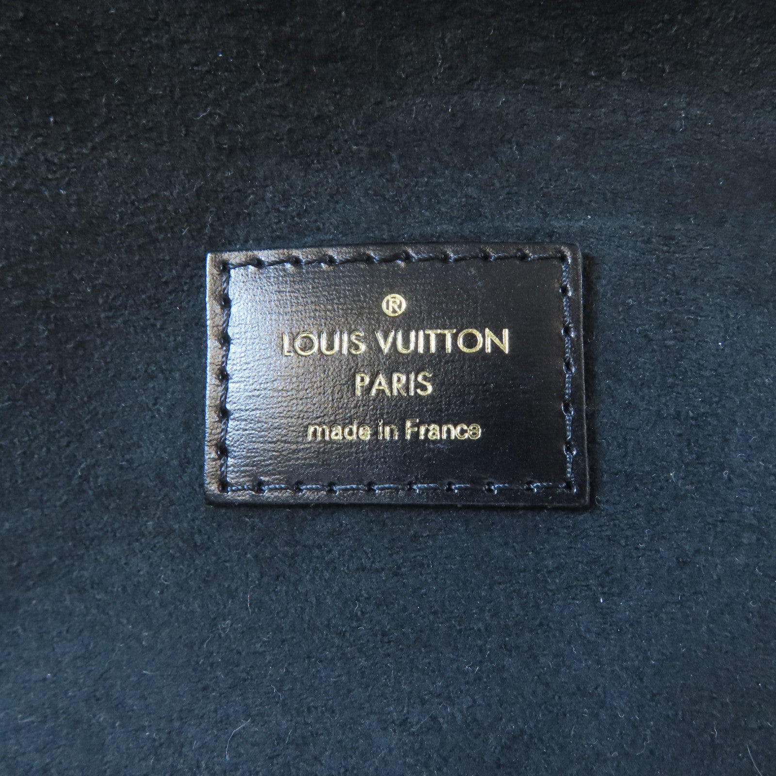 LOUIS VUITTON Monogram Reverse Vanity PM金扣手挽肩背兩用袋啡色
