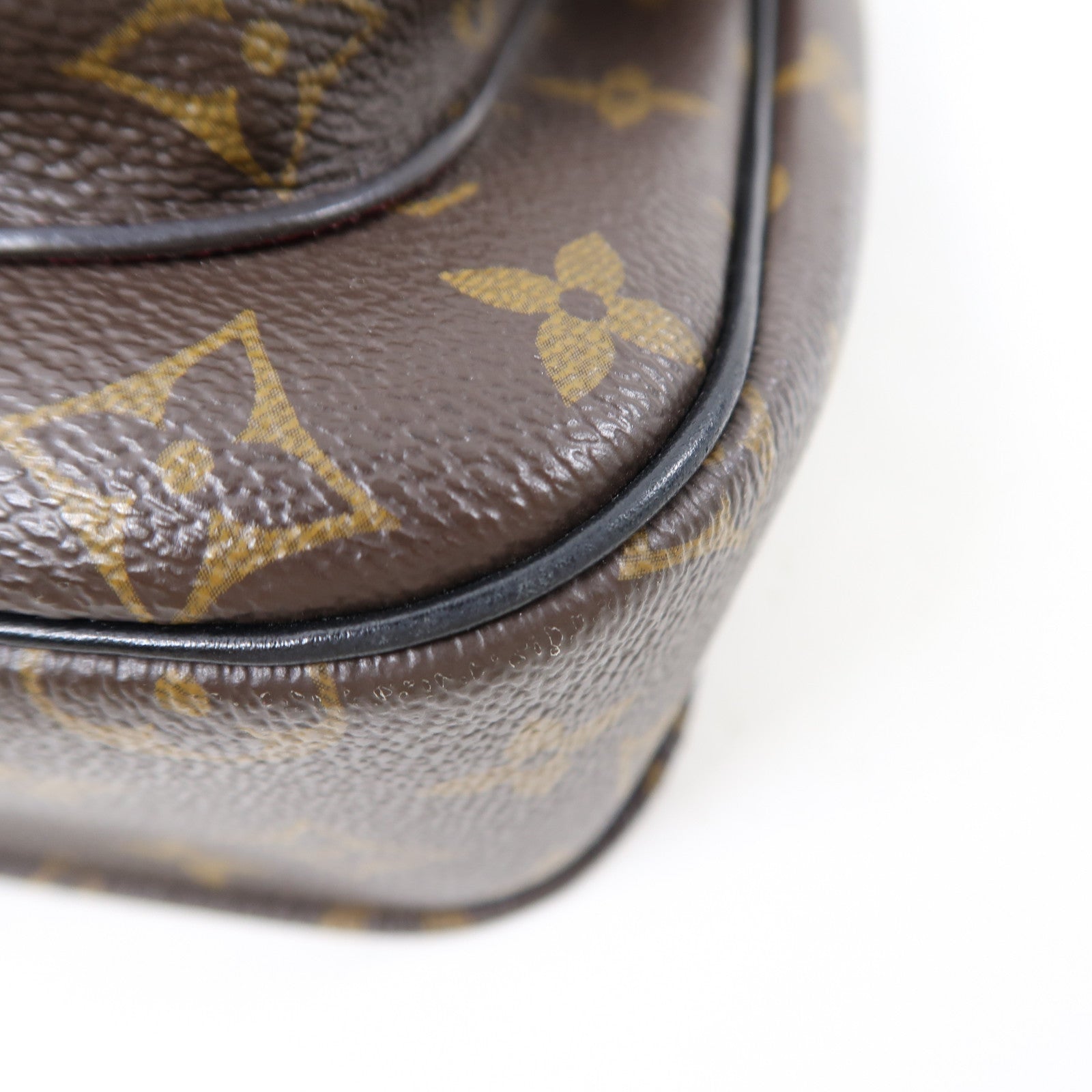 LOUIS VUITTON Monogram Passy金扣肩背袋棕色