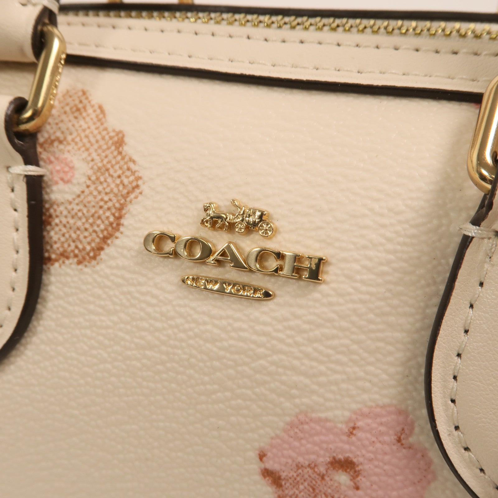 COACH 牛皮皮革Shoulder Bag手挽肩背兩用袋
