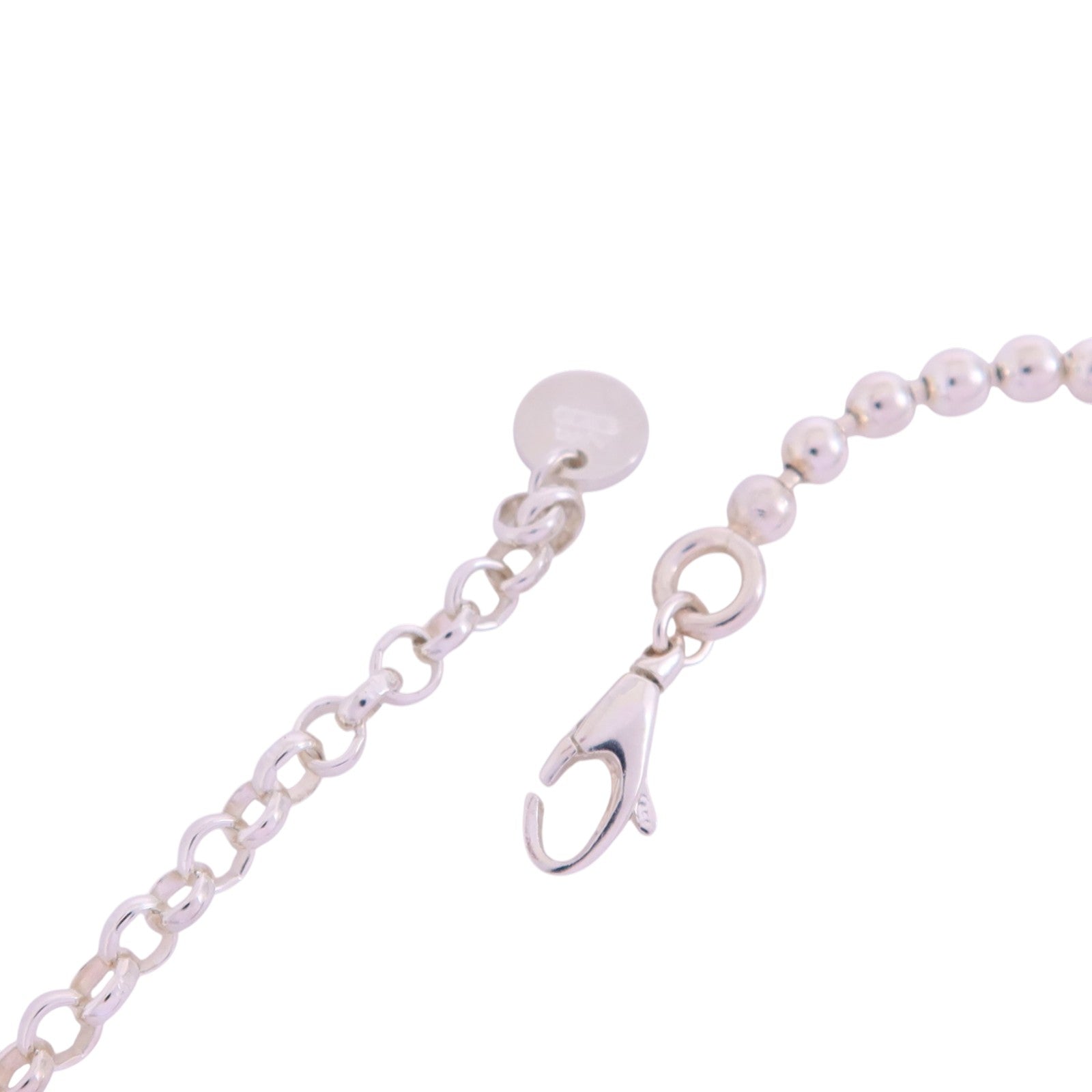 GUCCI 925純銀Interlocking G Necklace銀扣項鏈