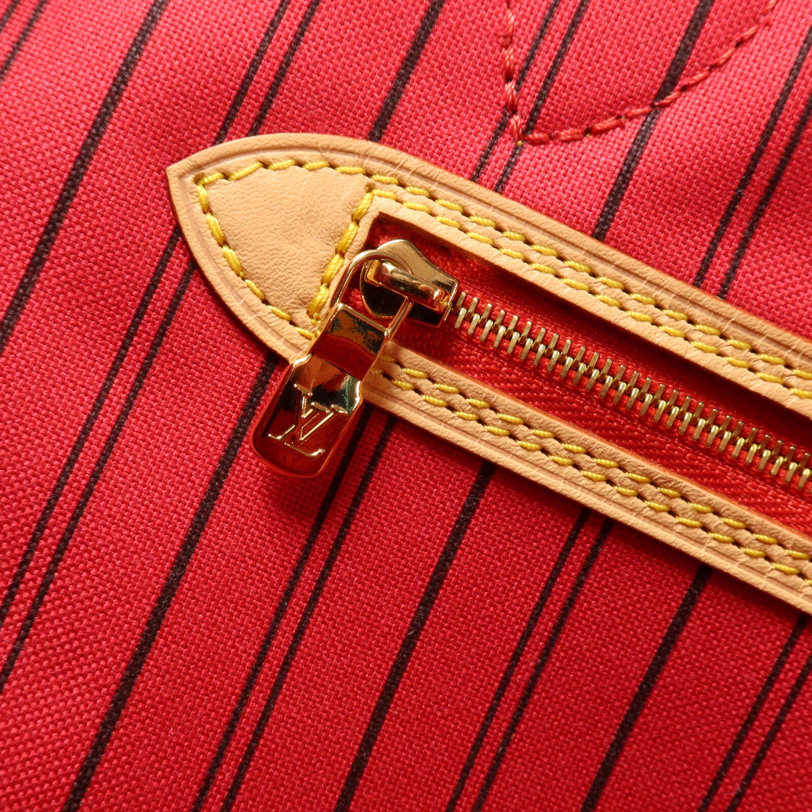 LOUIS VUITTON Monogram Cherry LV x TM Cherry Neverfull MM手挽袋