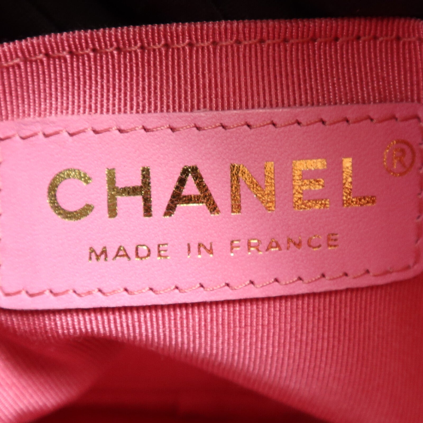 CHANEL 牛皮皮革Chain Shoulder Bag金扣鏈帶肩背袋