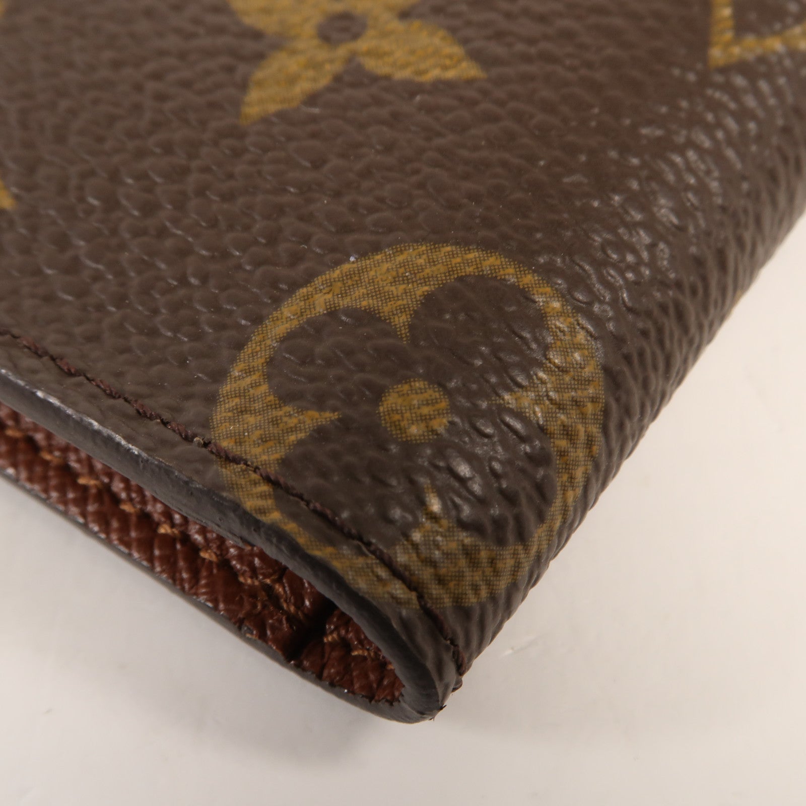 LOUIS VUITTON Monogram Porto Valeurs Cartes長錢包