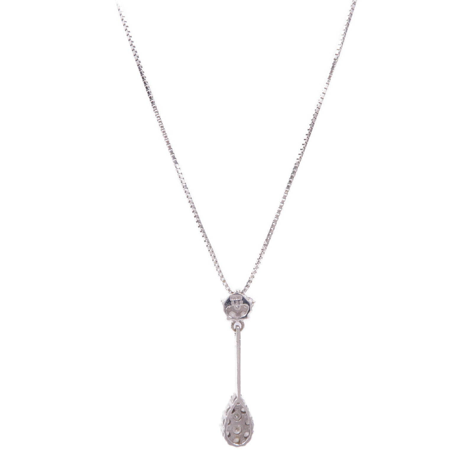 JEWELRY Diamond Necklace 18K White Gold