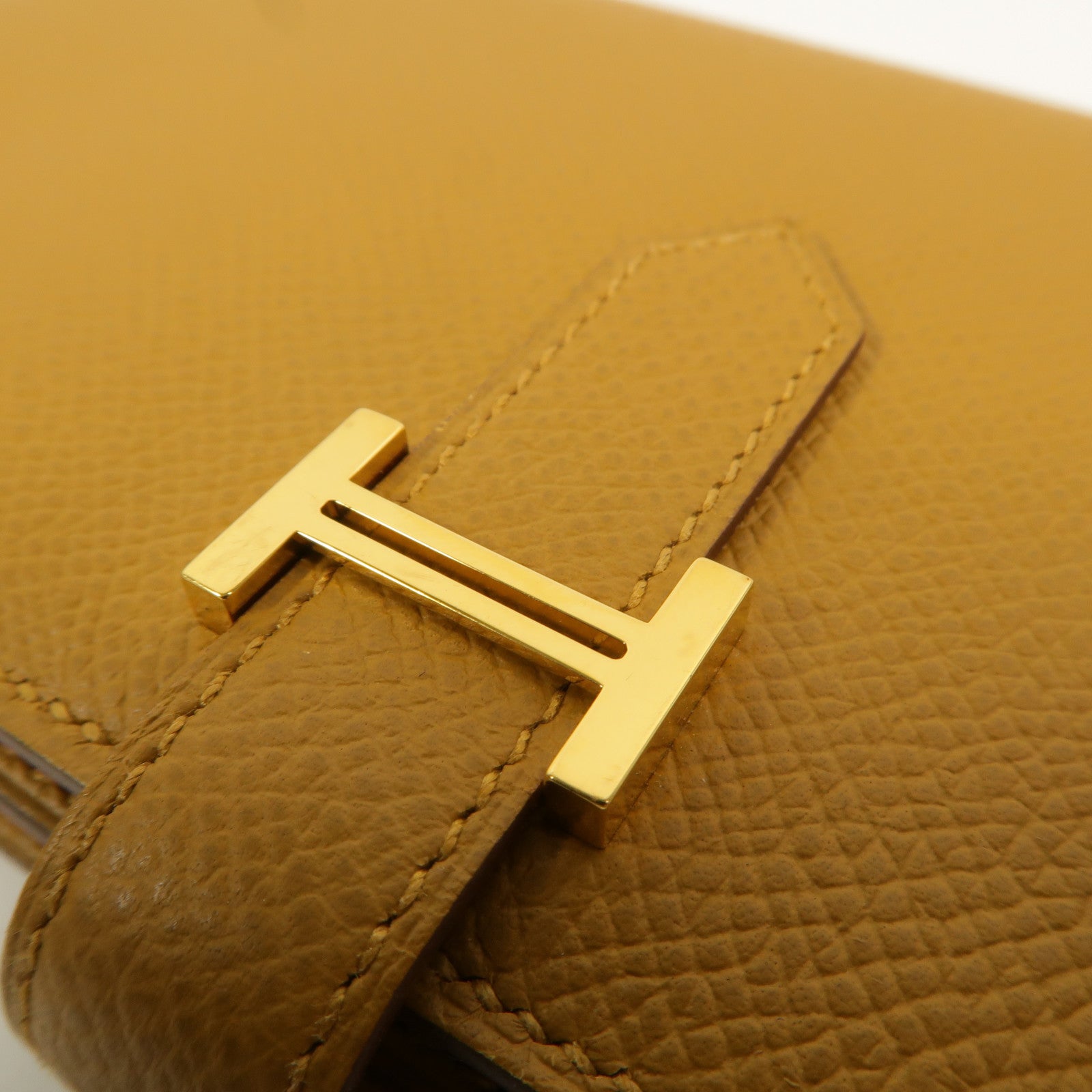HERMES Epsom皮革Bearn Wallet長錢包Sesame