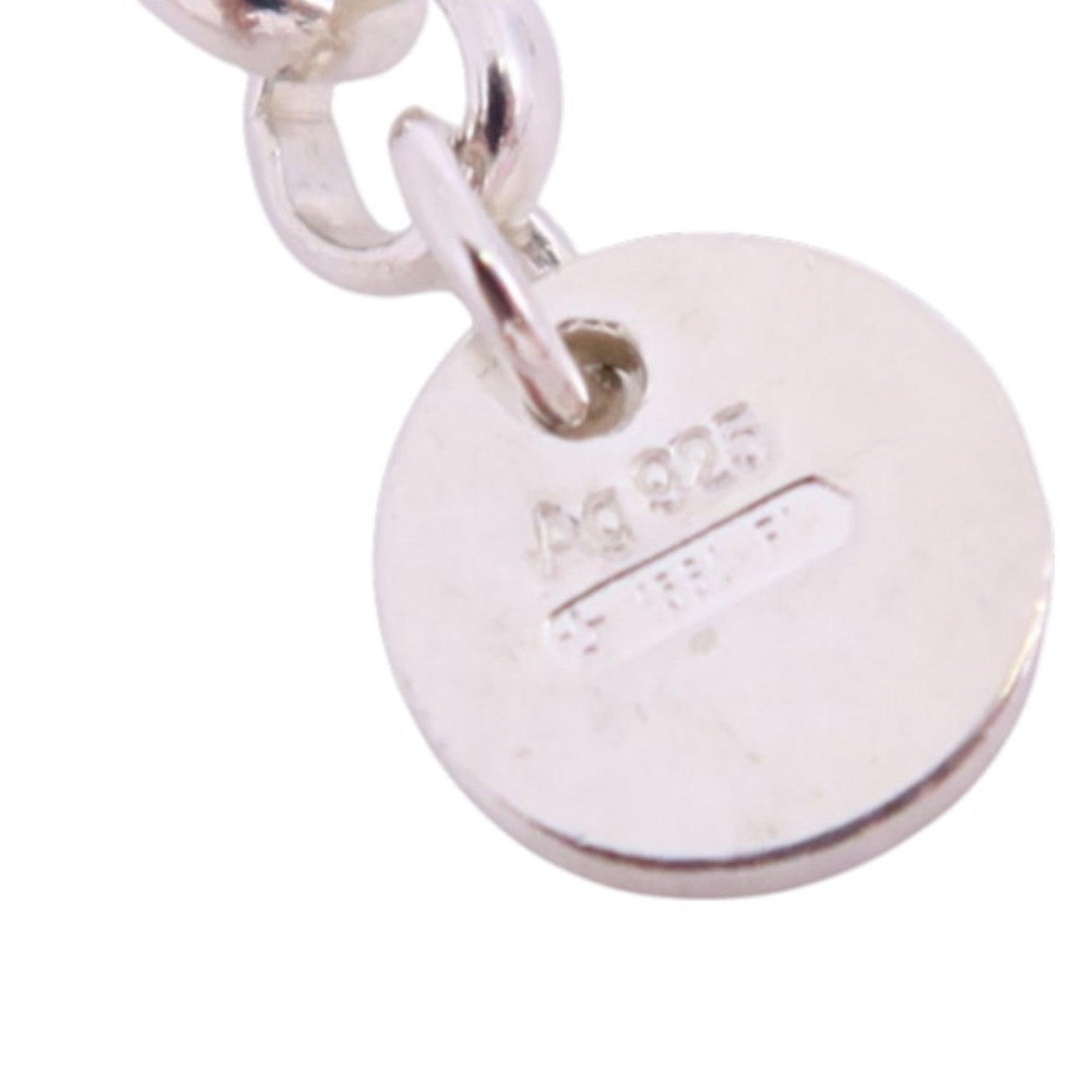 GUCCI 925純銀Interlocking G Necklace銀扣項鏈