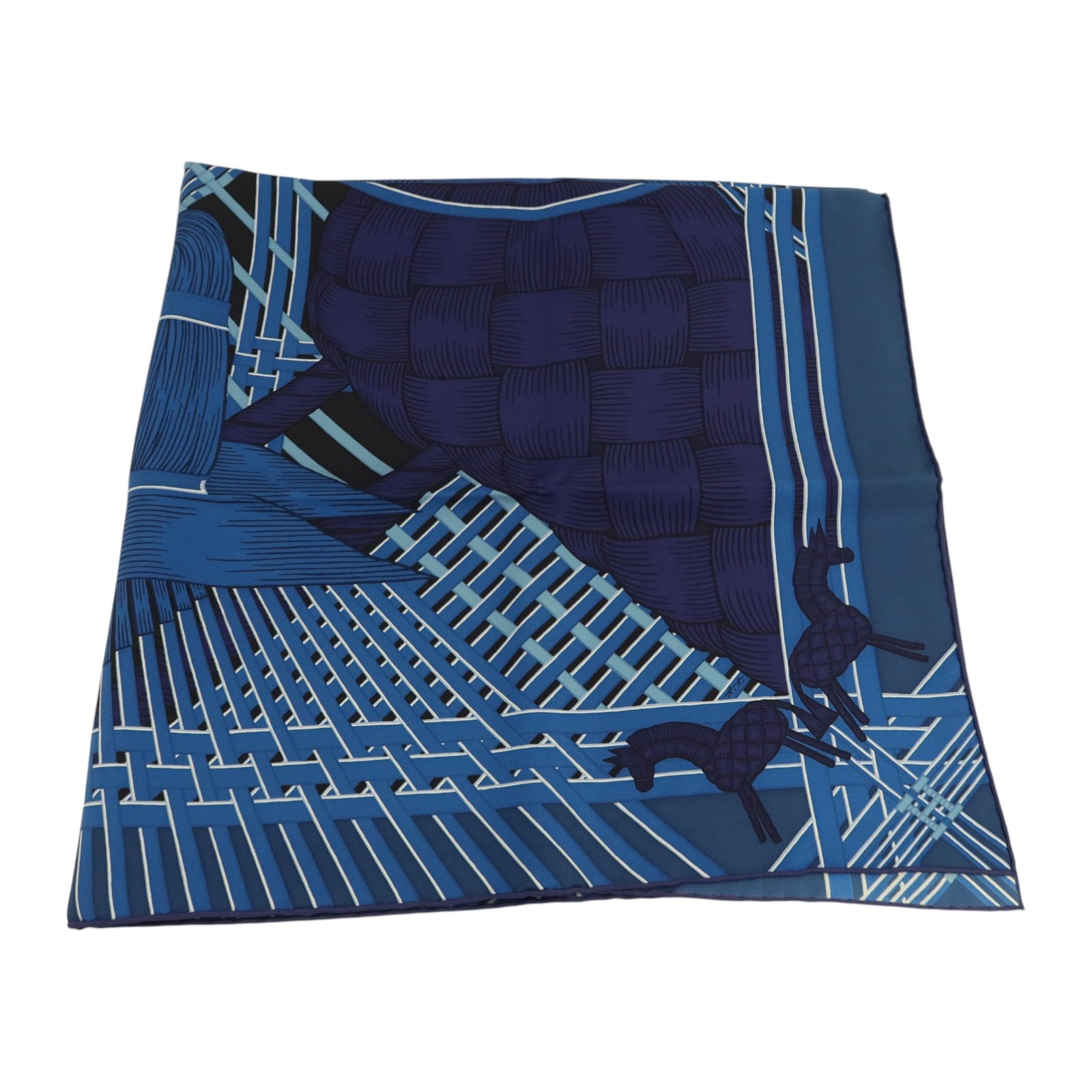 HERMES 絲質Scarf 90x90cm絲巾