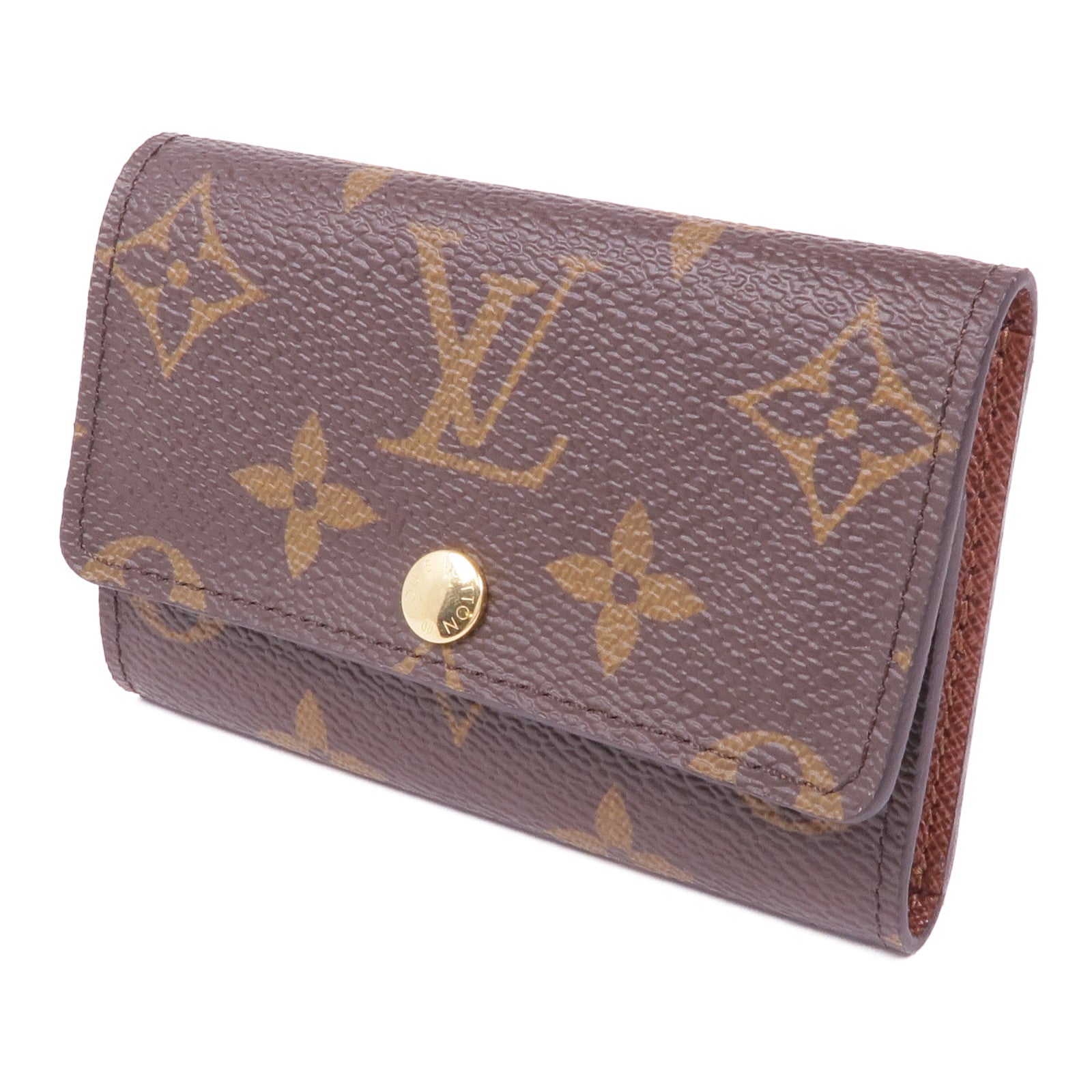 LOUIS VUITTON Monogram 6 Key Holder金扣鎖匙扣