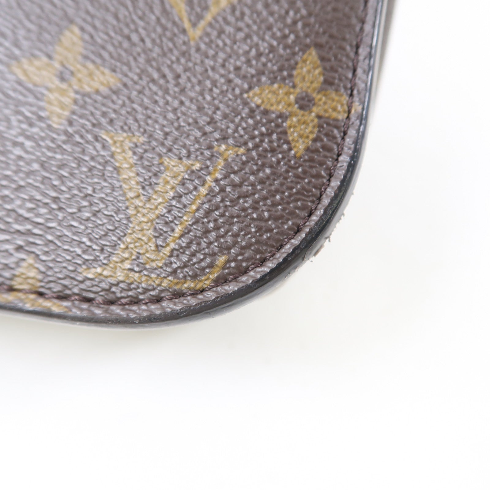 LOUIS VUITTON Monogram Passy金扣肩背袋棕色