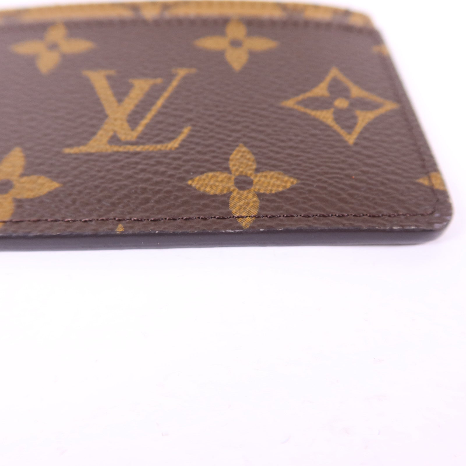 LOUIS VUITTON Monogram Reverse/Monogram Card Case卡片套