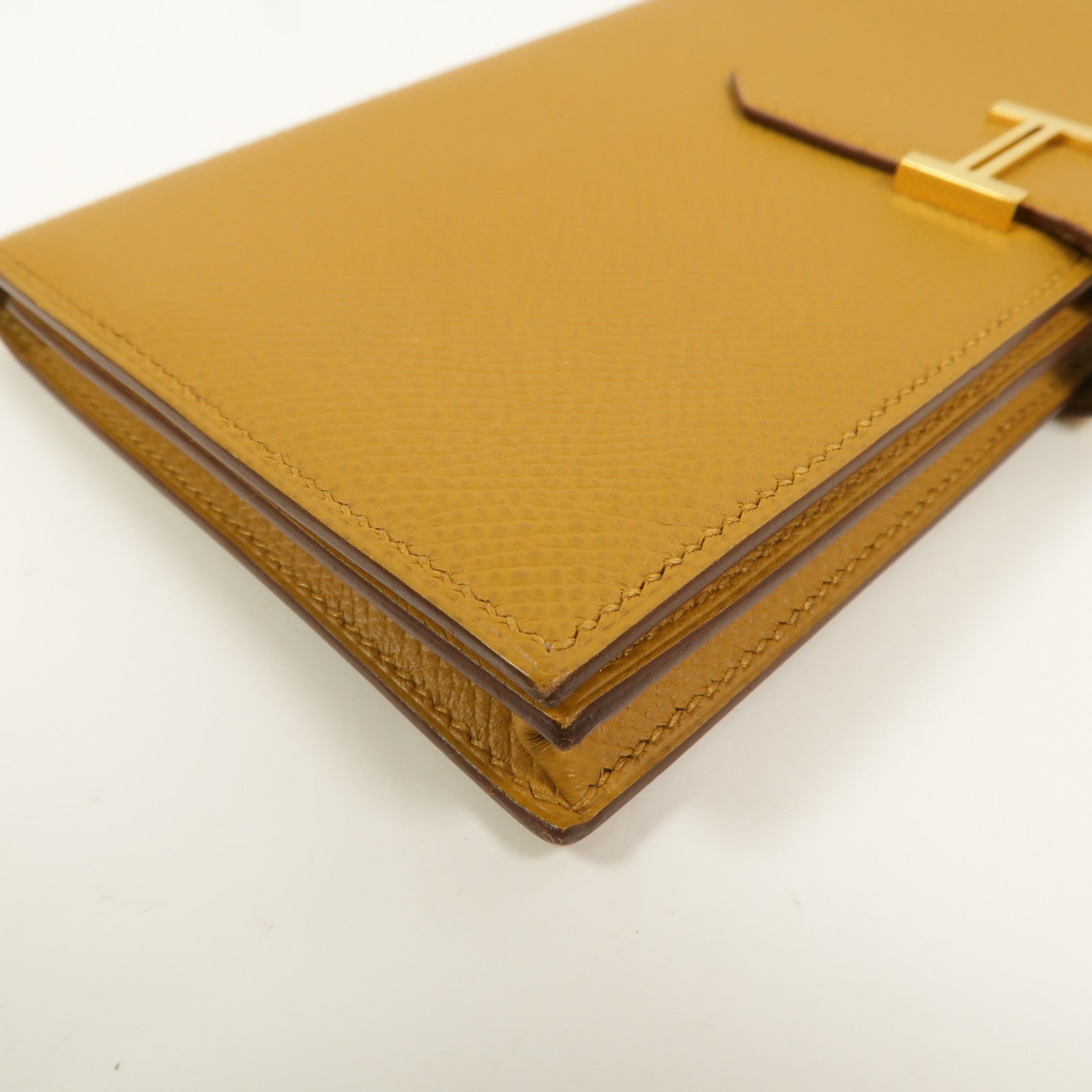 HERMES Epsom皮革Bearn Wallet長錢包Sesame