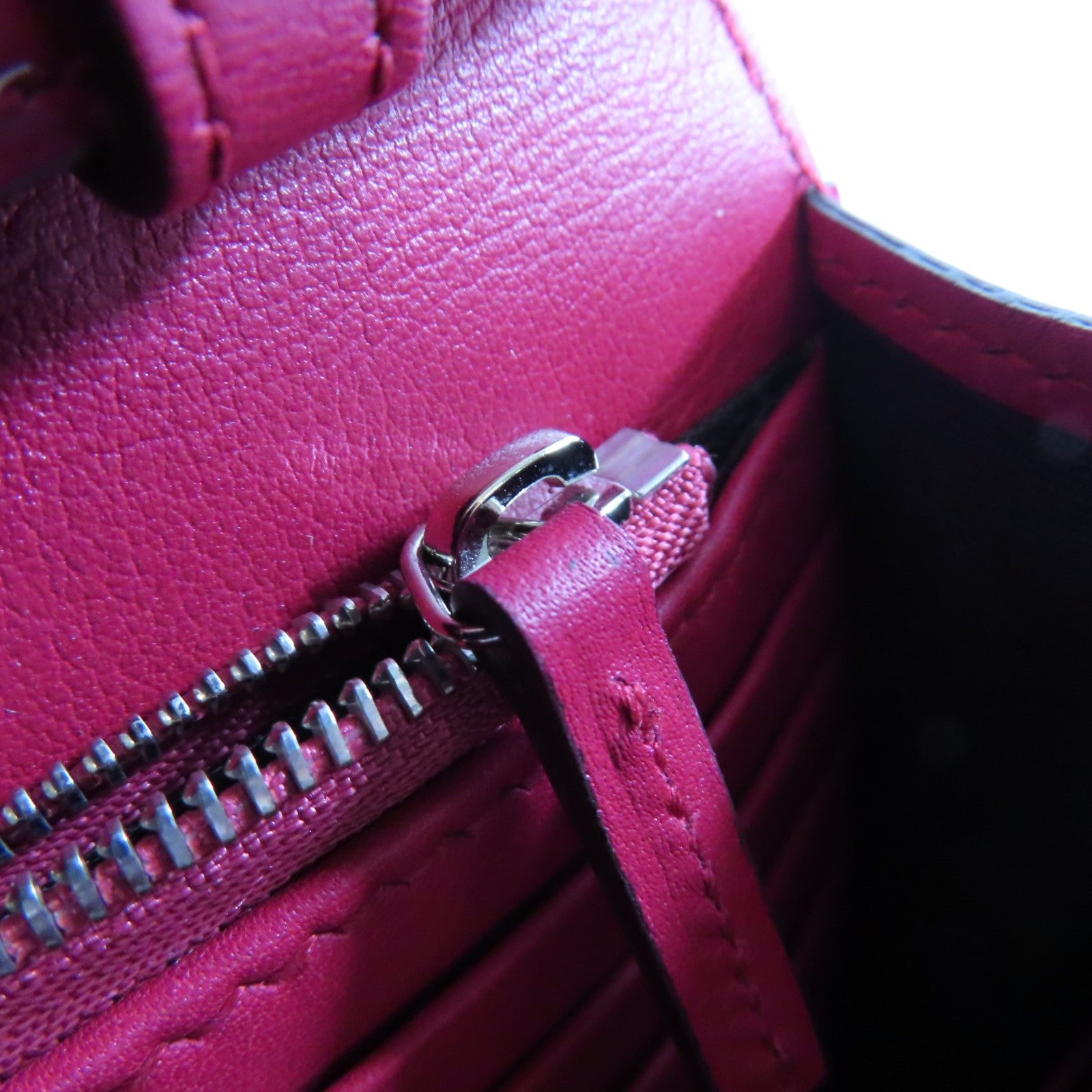 GUCCI 漆皮皮革Wallet On Shoulder Bag金扣肩背袋紫粉色