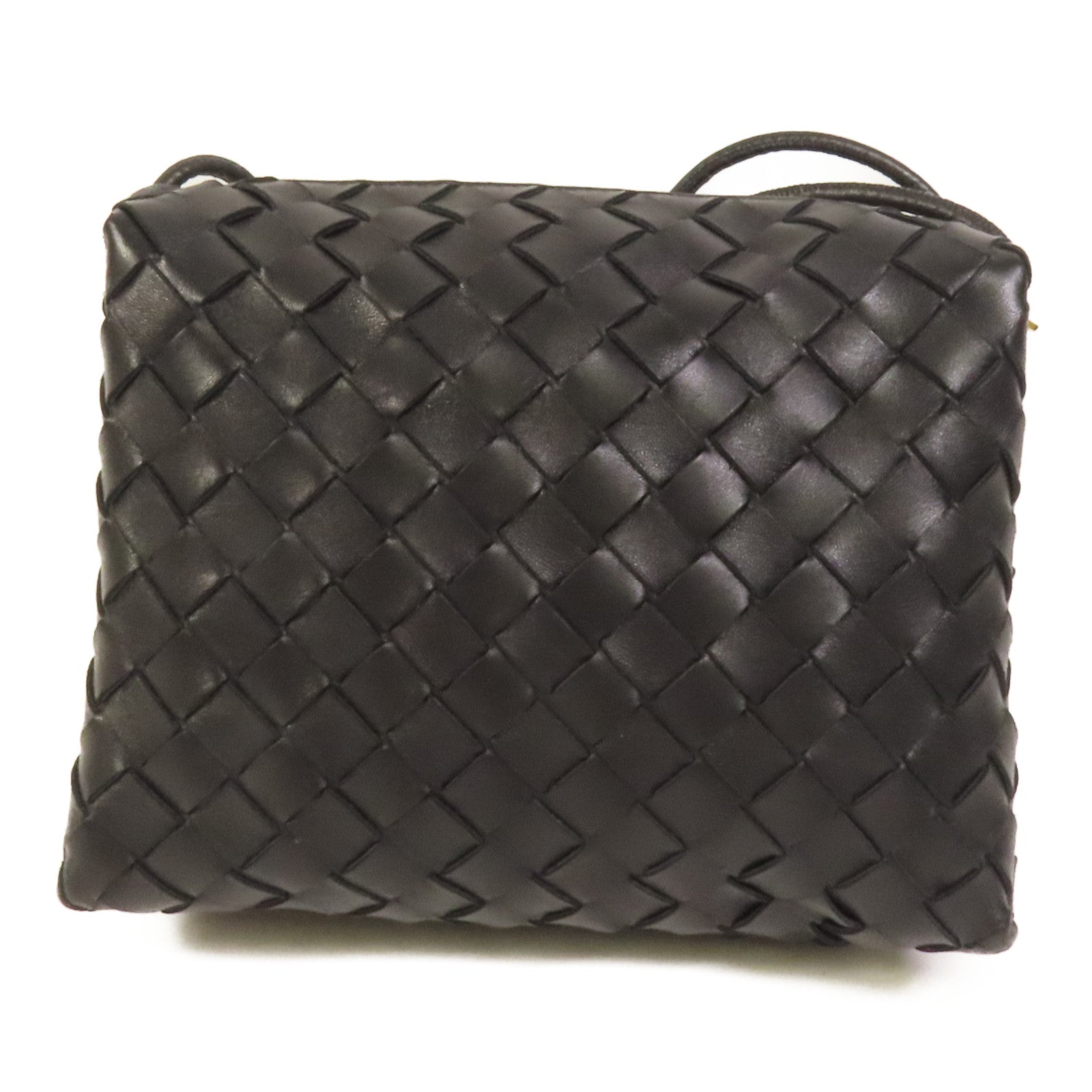 BOTTEGA VENETA 牛皮皮革Shoulder Bag金扣肩背袋