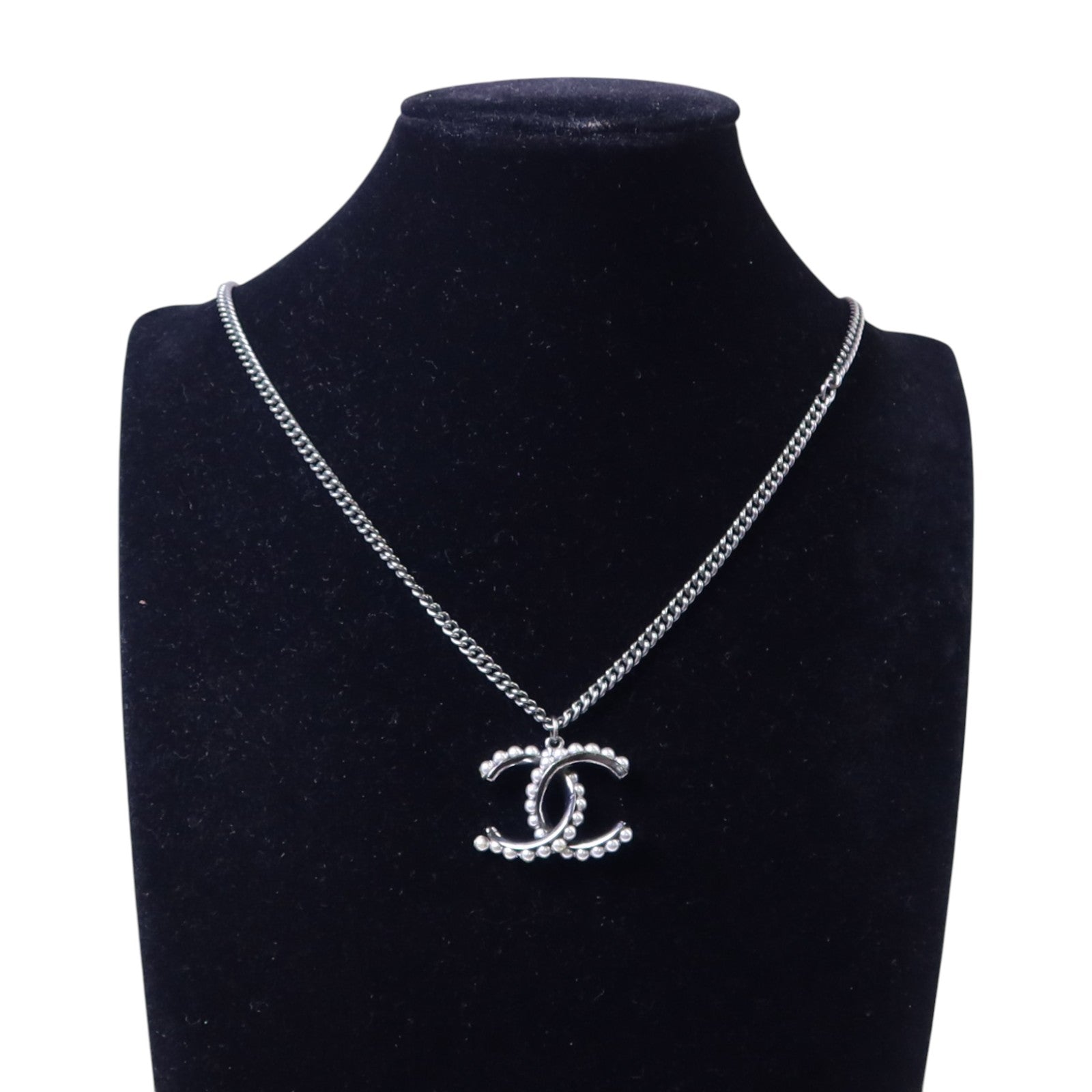 CHANEL 金屬/仿珍珠Necklace項鏈