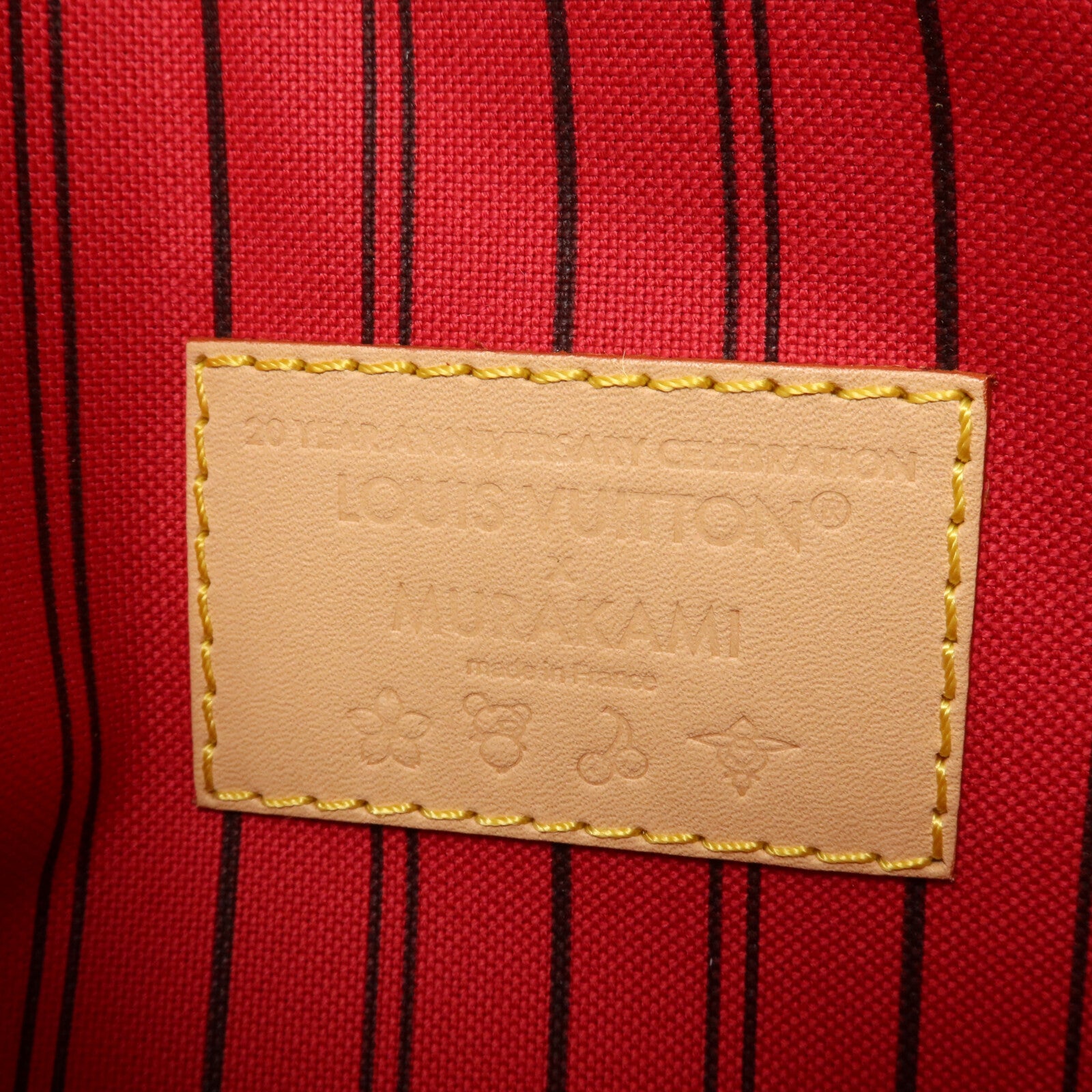 LOUIS VUITTON Monogram Cherry LV x TM Cherry Neverfull MM手挽袋