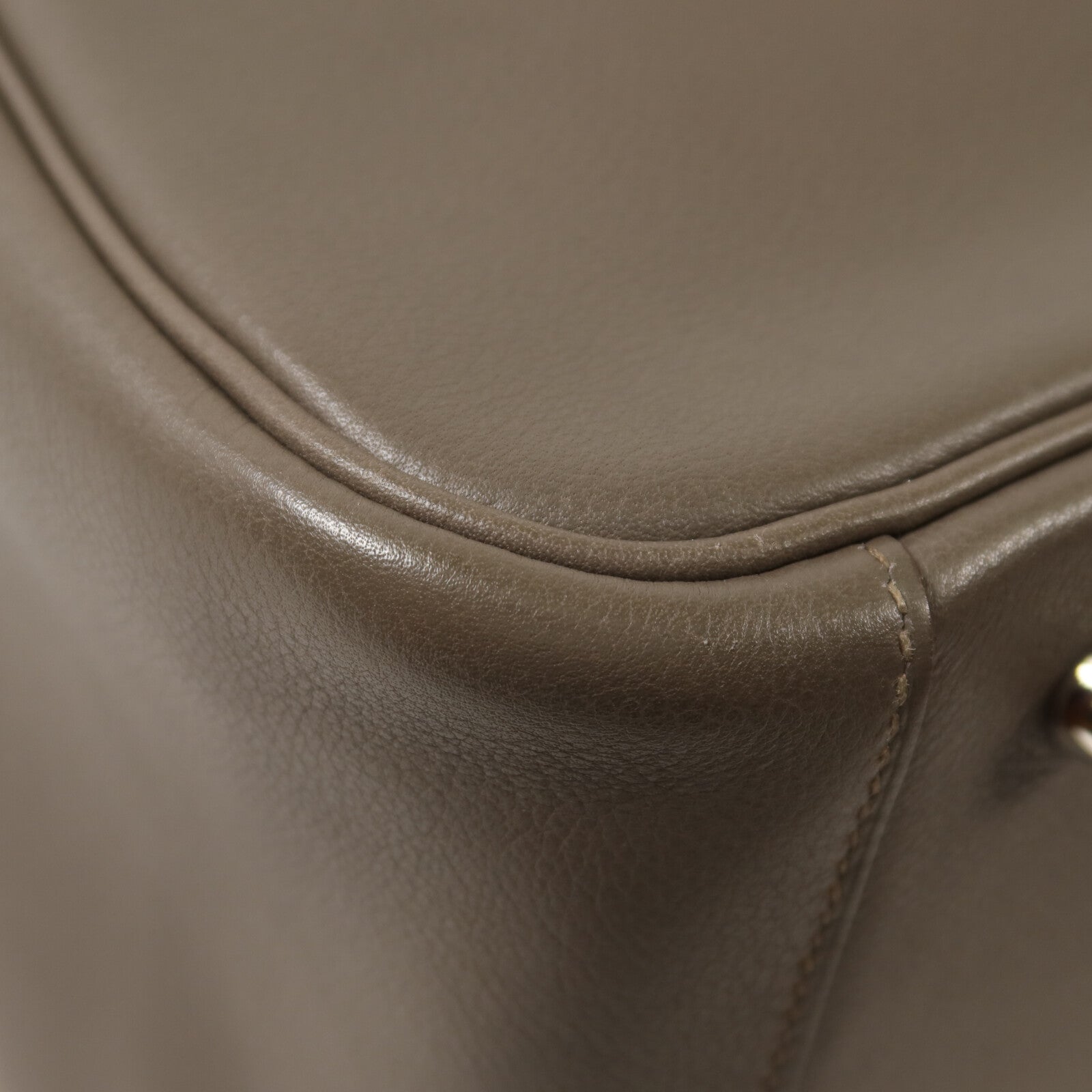 HERMES Evercolor皮革Lindy 34手挽肩背兩用袋Etain