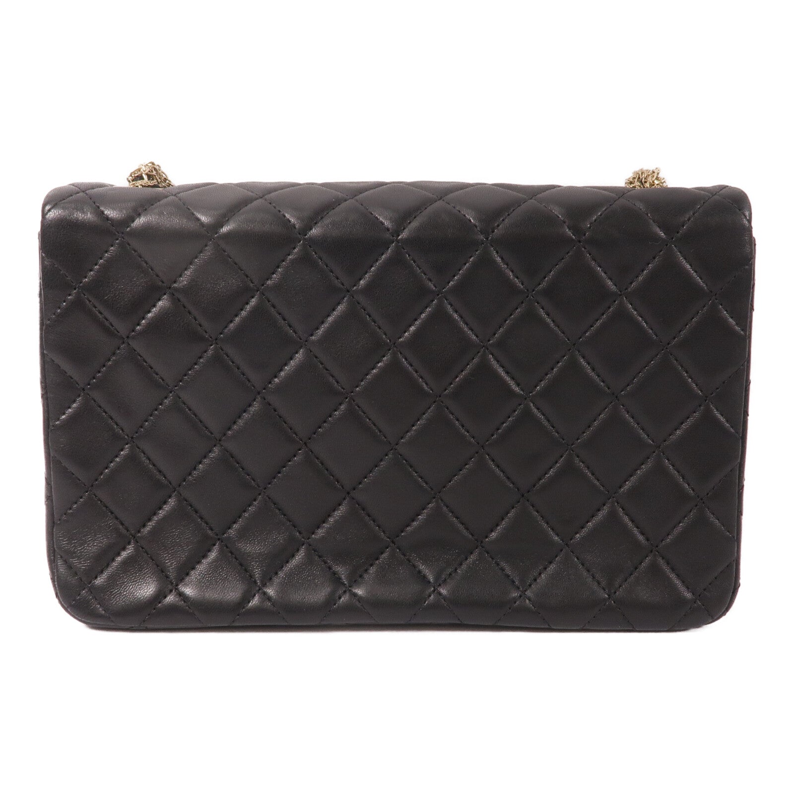 CHANEL 羊皮皮革Chain Shoulder鏈帶肩背袋