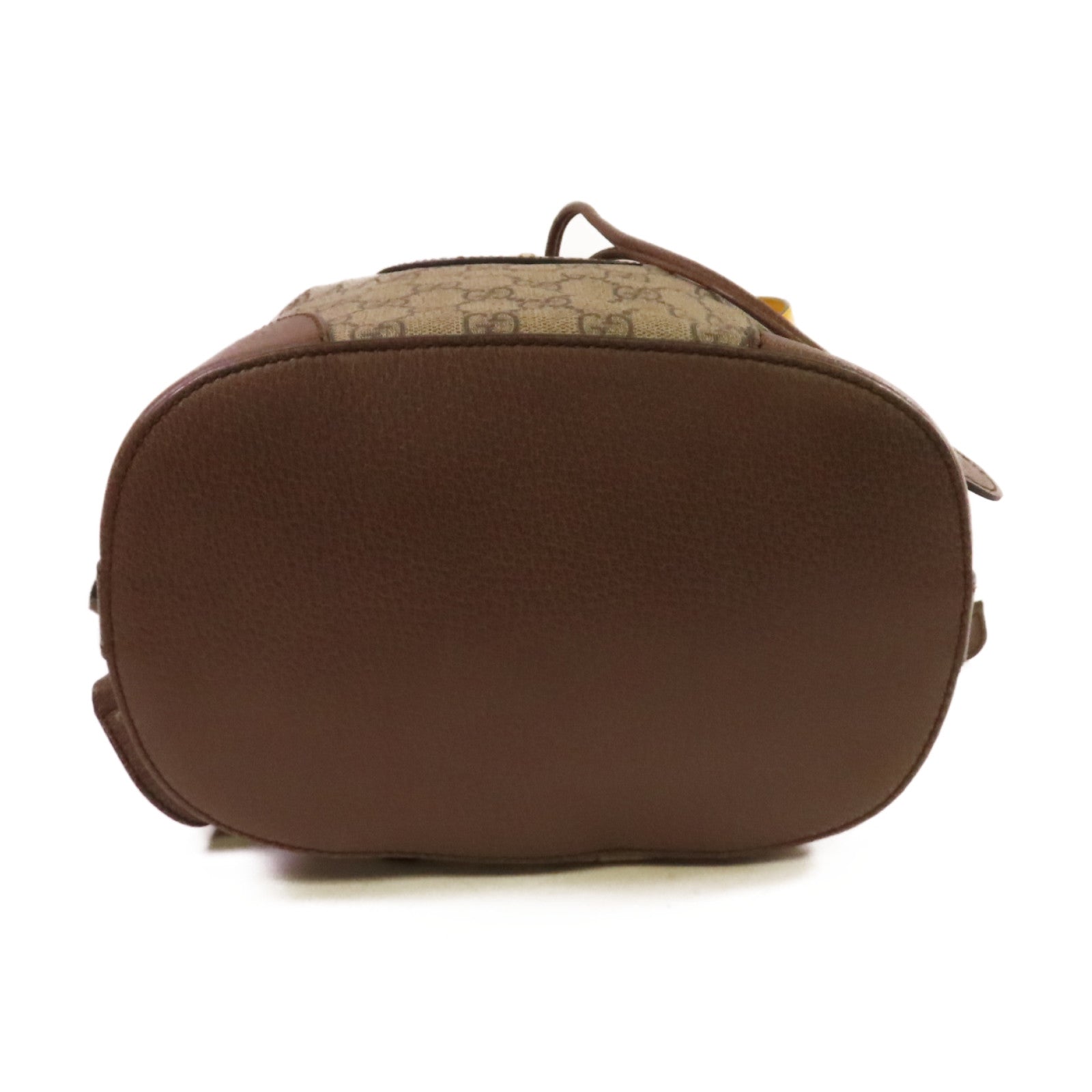 GUCCI 塗層帆布Neo Vintage 2Way Bucket Backpack金扣背包/肩背兩用袋啡色