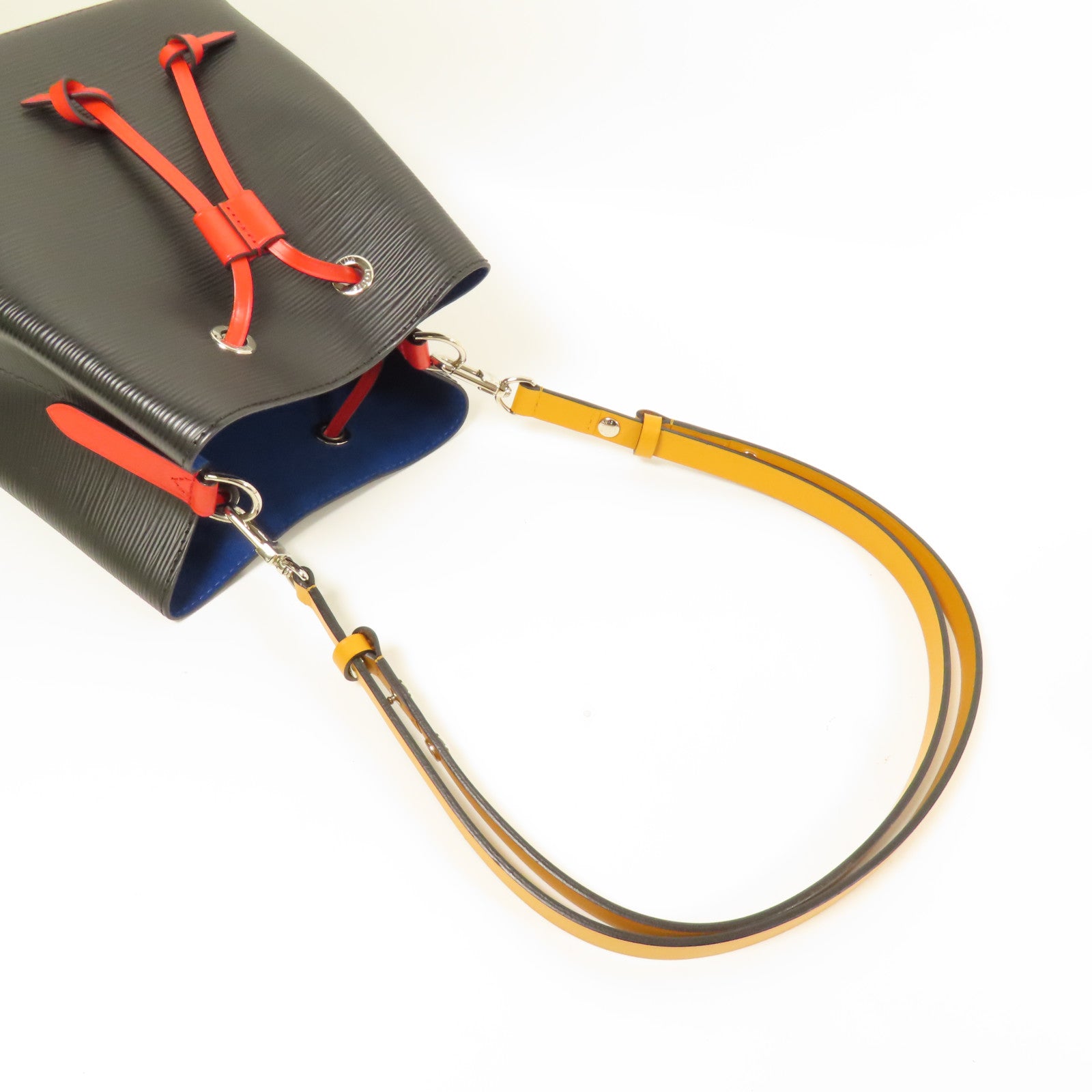 LOUIS VUITTON Epi Neo Noe BB銀扣手挽肩背兩用袋