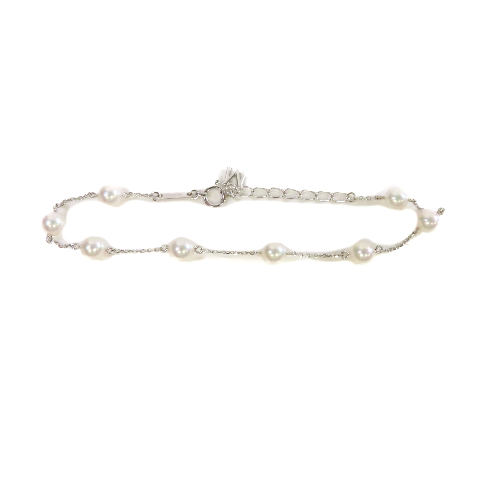 MIKIMOTO 18K白金/珍珠Pearl Bracelet手鏈
