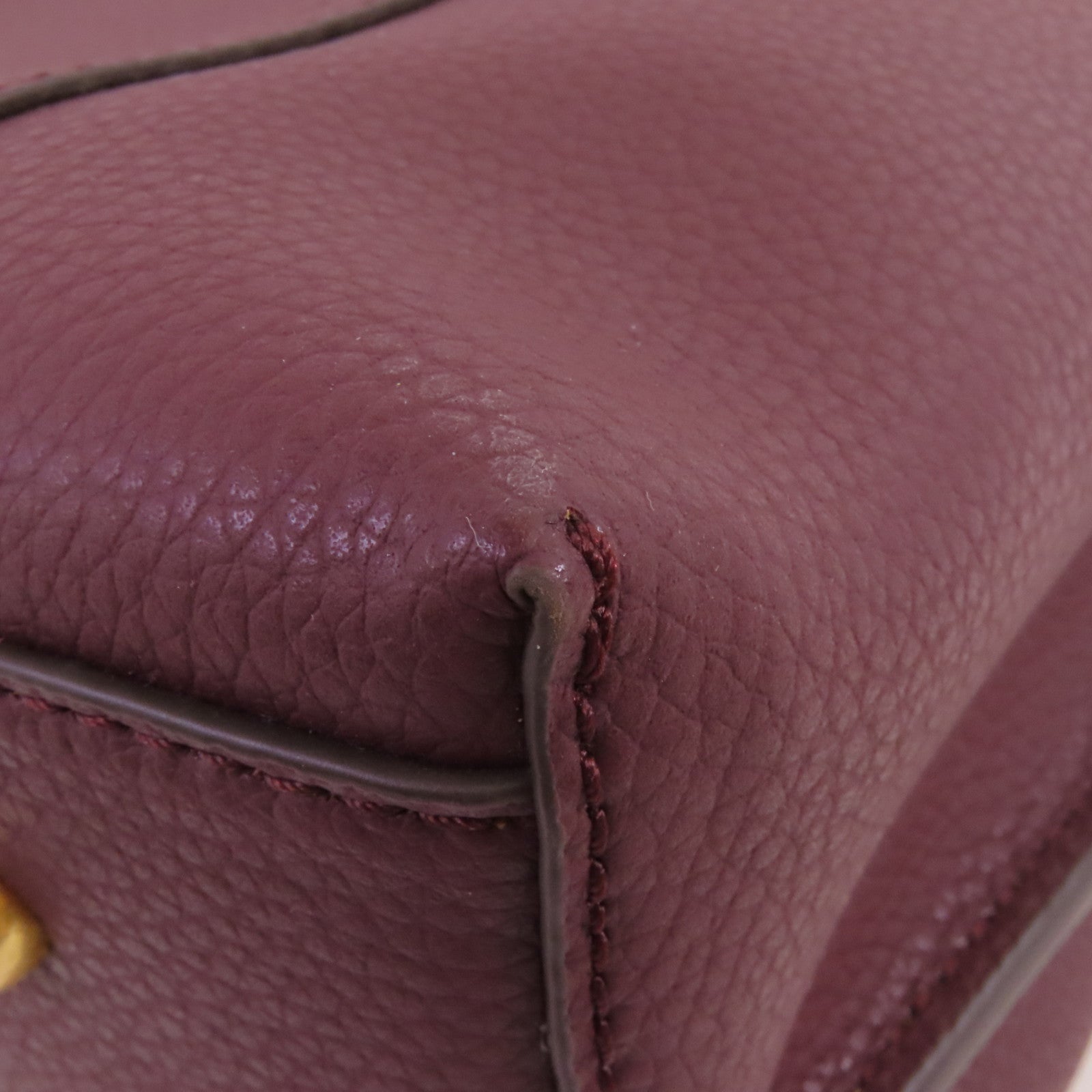 Tory Burch 牛皮皮革2Way Shoulder Bag金扣手挽肩背兩用袋