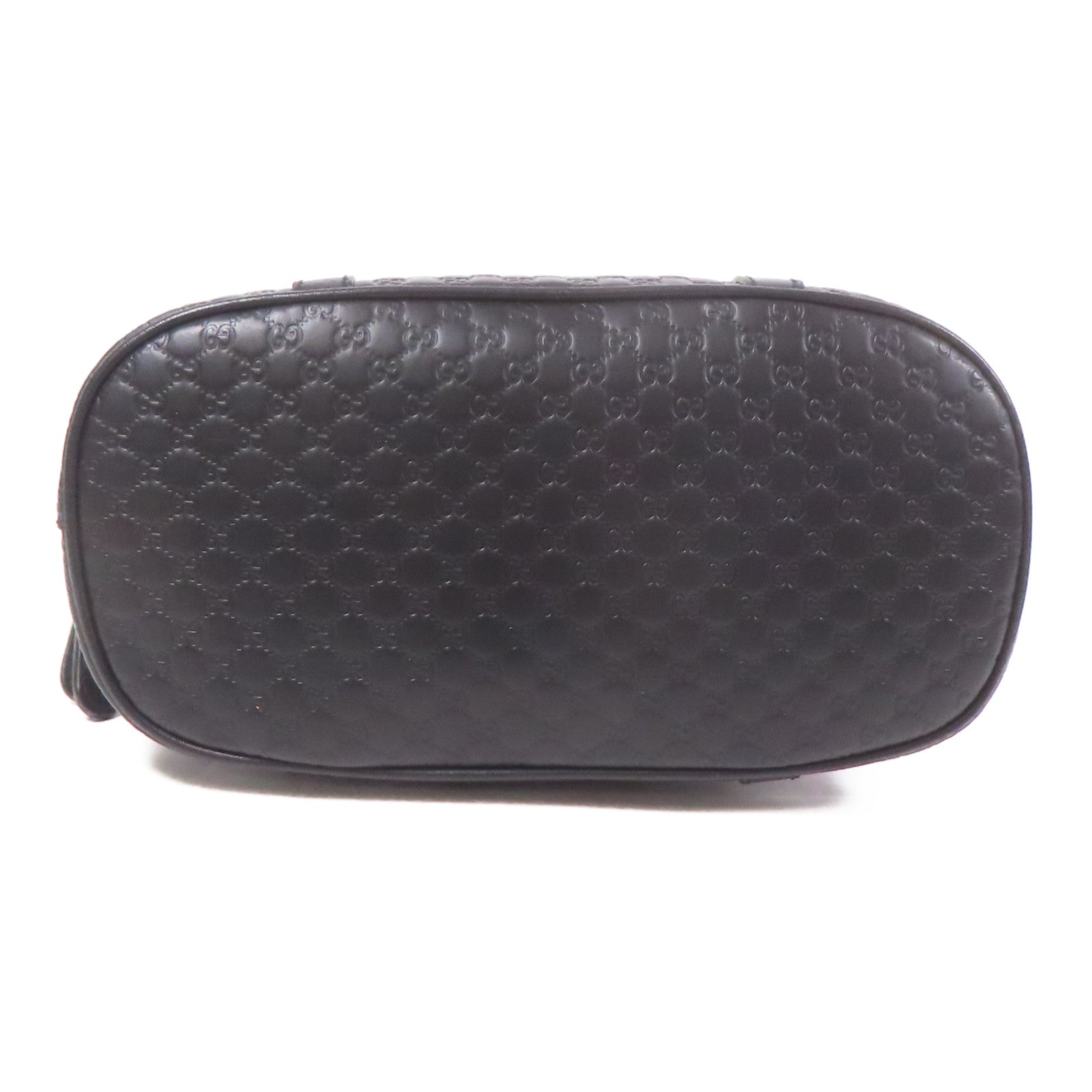 GUCCI GG GHW Mini Dome 2way Shoulder Bag 449654 Calfskin Leather Black