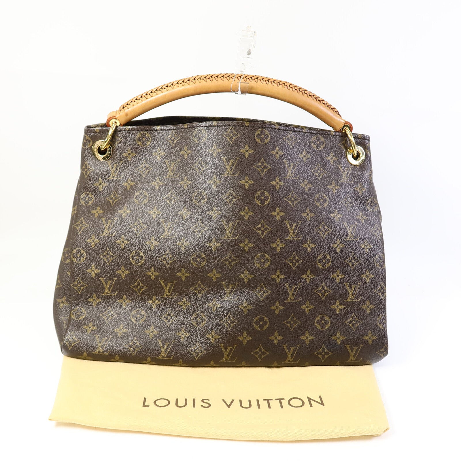 LOUIS VUITTON Monogram Artsy MM金扣肩背袋