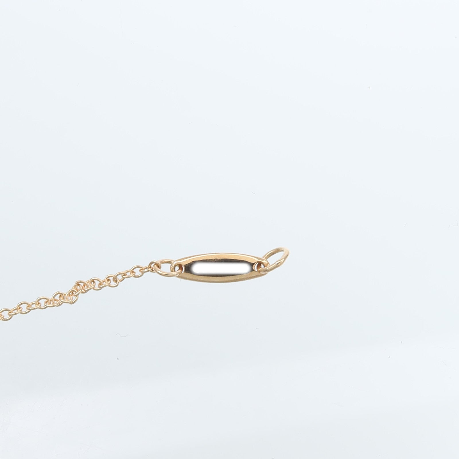 TIFFANY＆CO 18K玫瑰金Diamonds by the Yard鑽石項鍊