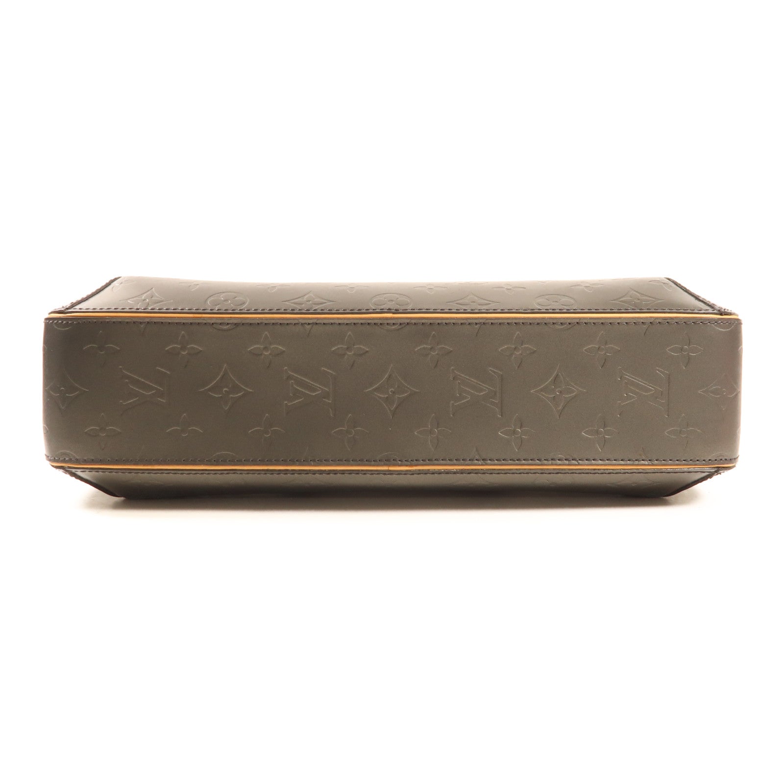 LOUIS VUITTON Monogram Mat Malden銀扣手挽袋