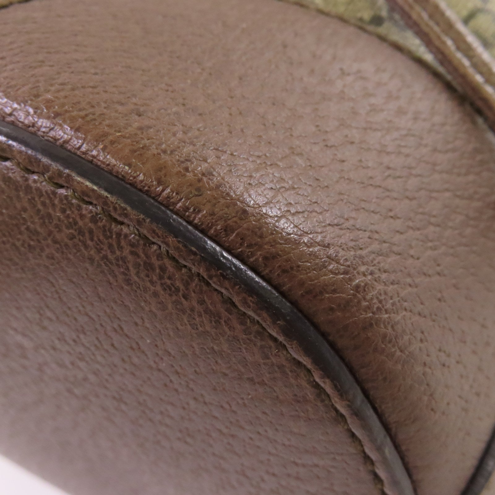 GUCCI 塗層帆布Neo Vintage 2Way Bucket Backpack金扣背包/肩背兩用袋啡色