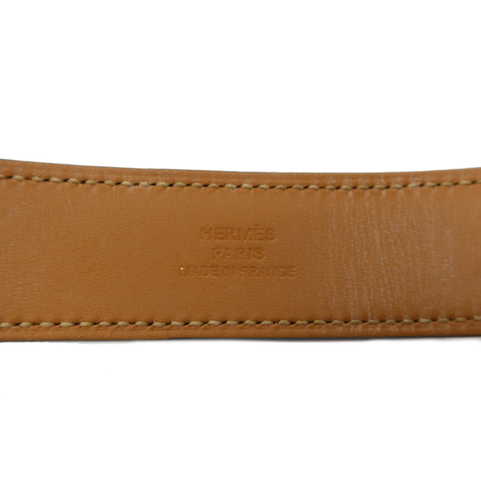 HERMES 【激減優惠】Epsom皮革/金屬CDC 24 Bracelet手鏈黒色/金色